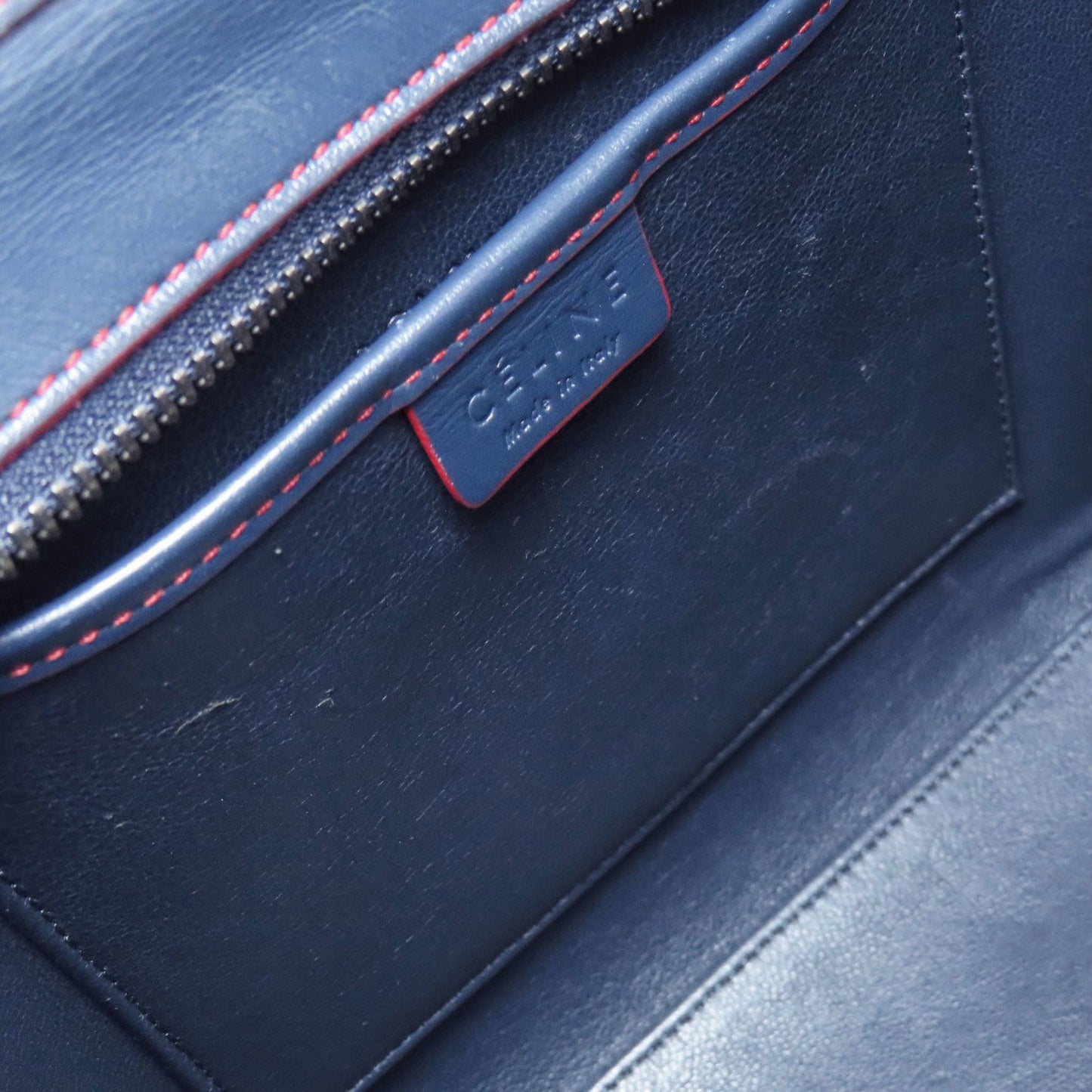 Celine Luggage Nano 2-Way Handbag In Calfskin