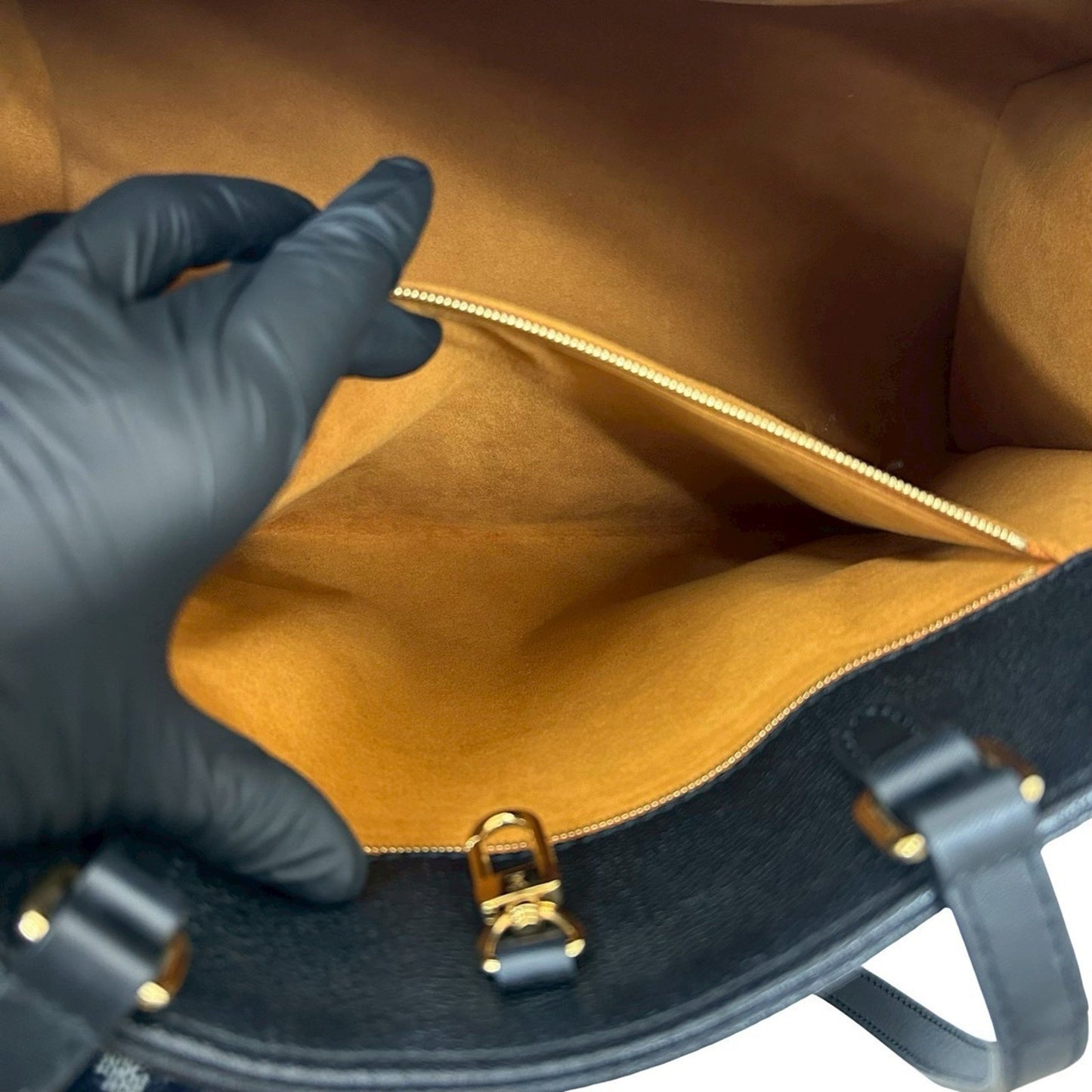 Louis Vuitton On The Go Gm Monogram Empreinte Leather Tote Bag