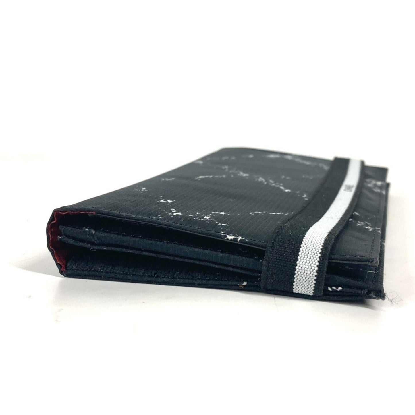 Chanel A14344 Former Travel Line Long Wallet Bi-Fold Nylon