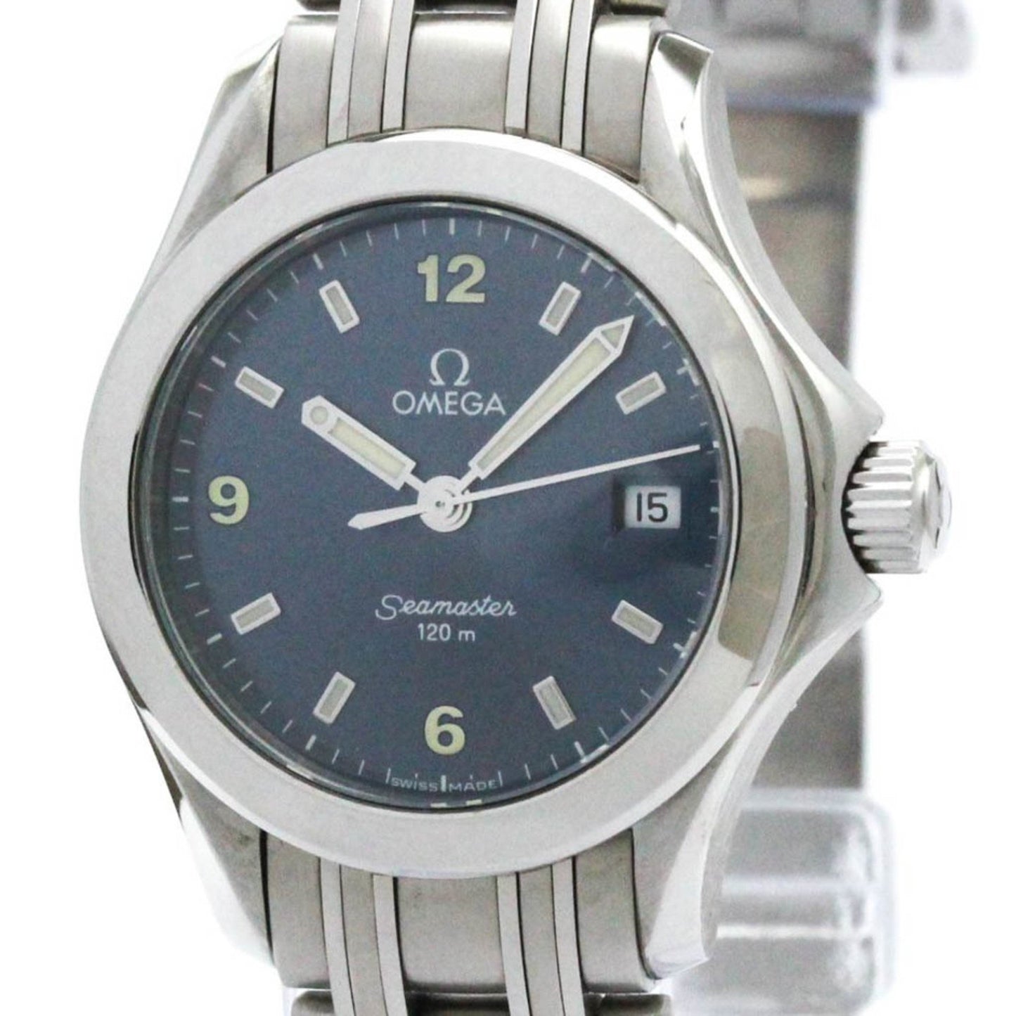 Polished Omega Seamaster 120M Steel Quartz