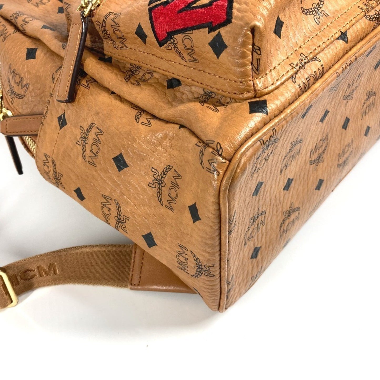Mcm Mmk9Amb01Co001 Bape Collaboration Shark Stark Backpack