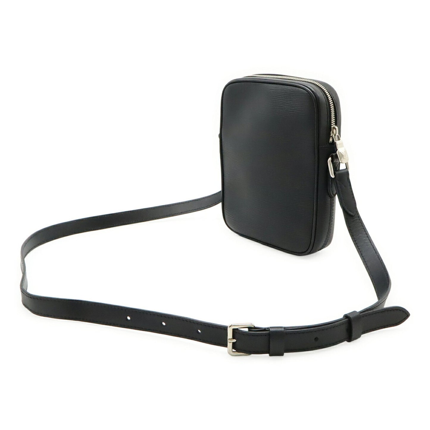 Louis Vuitton Epi Danube Pm Nm Shoulder Bag Pochette Leather Noir Black M51694