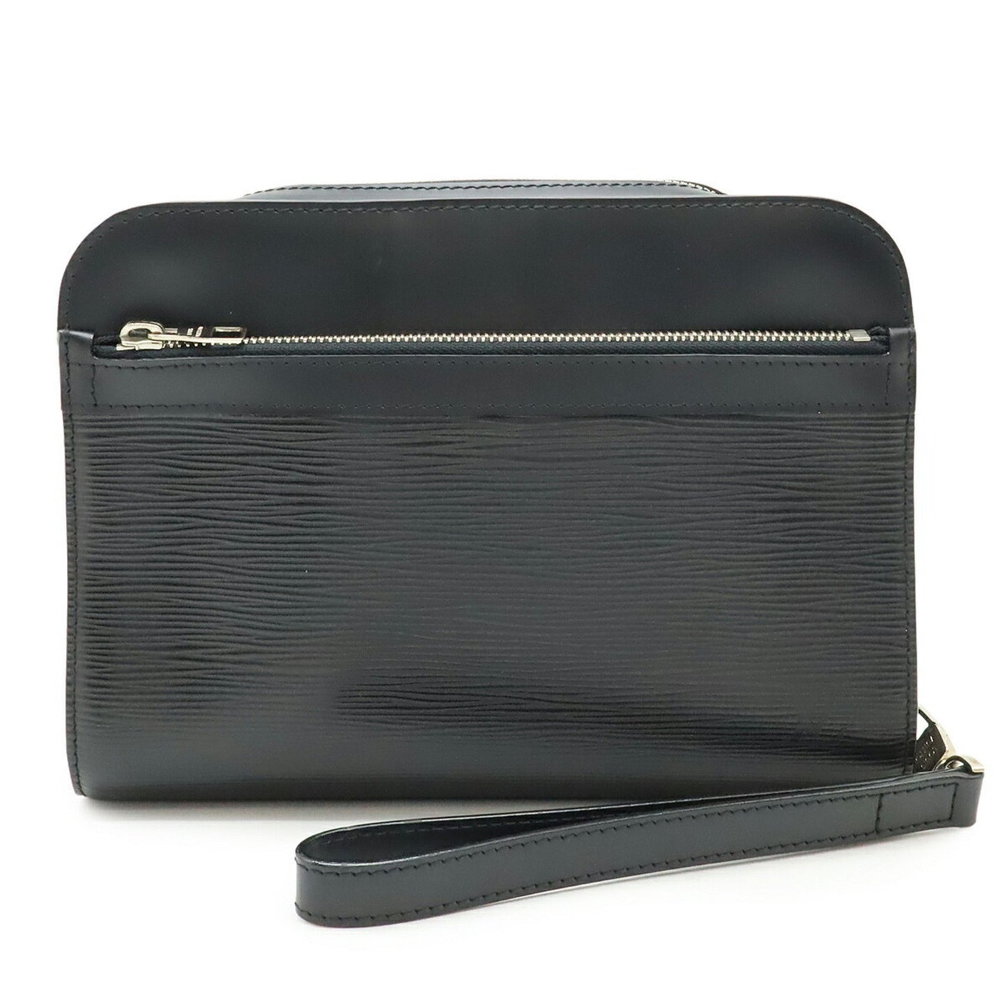 Louis Vuitton Epi Leather Hoche Second Bag/Clutch Bag In Black