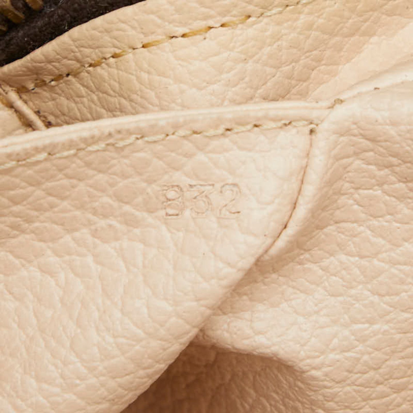 Louis Vuitton Monogram Truss Toilette 23 Second Bag/Clutch Bag M47524 Brown Leather