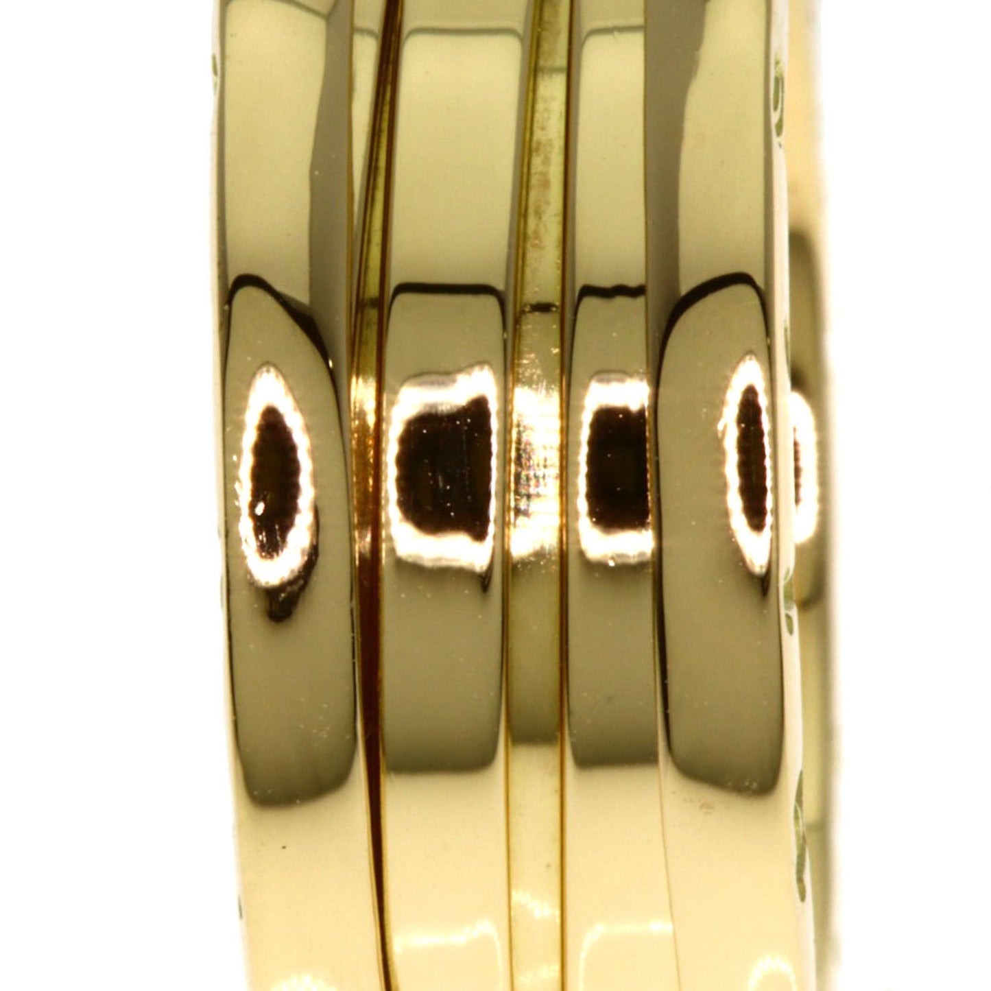 Bvlgari B-Zero1 2-Band #51 Ring In 18K Yellow Gold