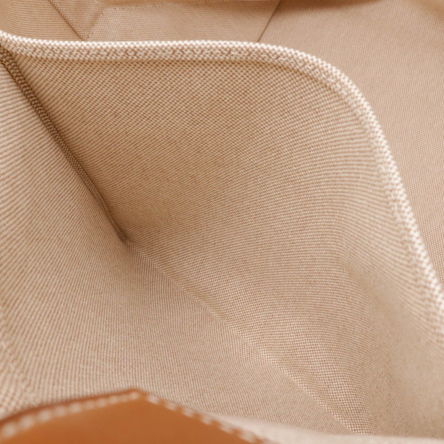 Hermes Hermes Steeple Tote Bag Large Toile H Straw Vaubarenia Leather Beige Brown ?P Engraved