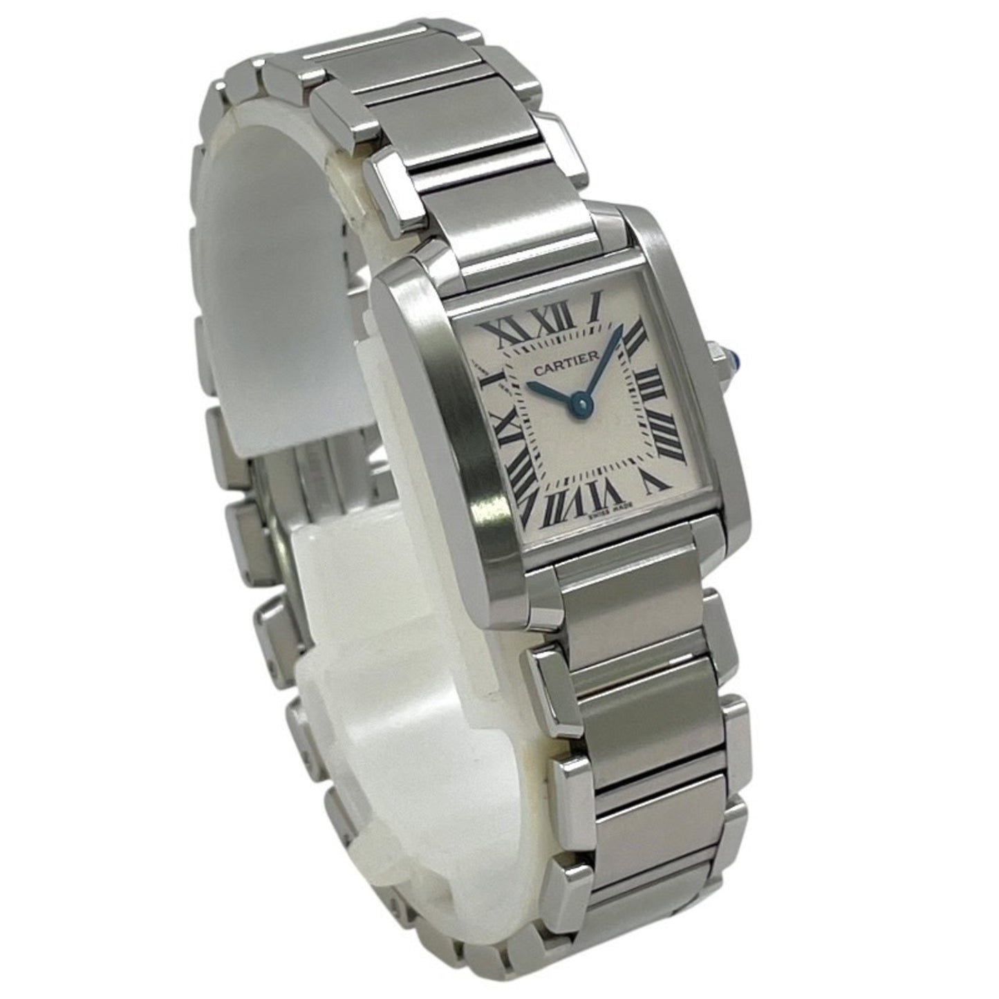 Cartier Tank Franaise Sm W51008Q3 Stainless Steel