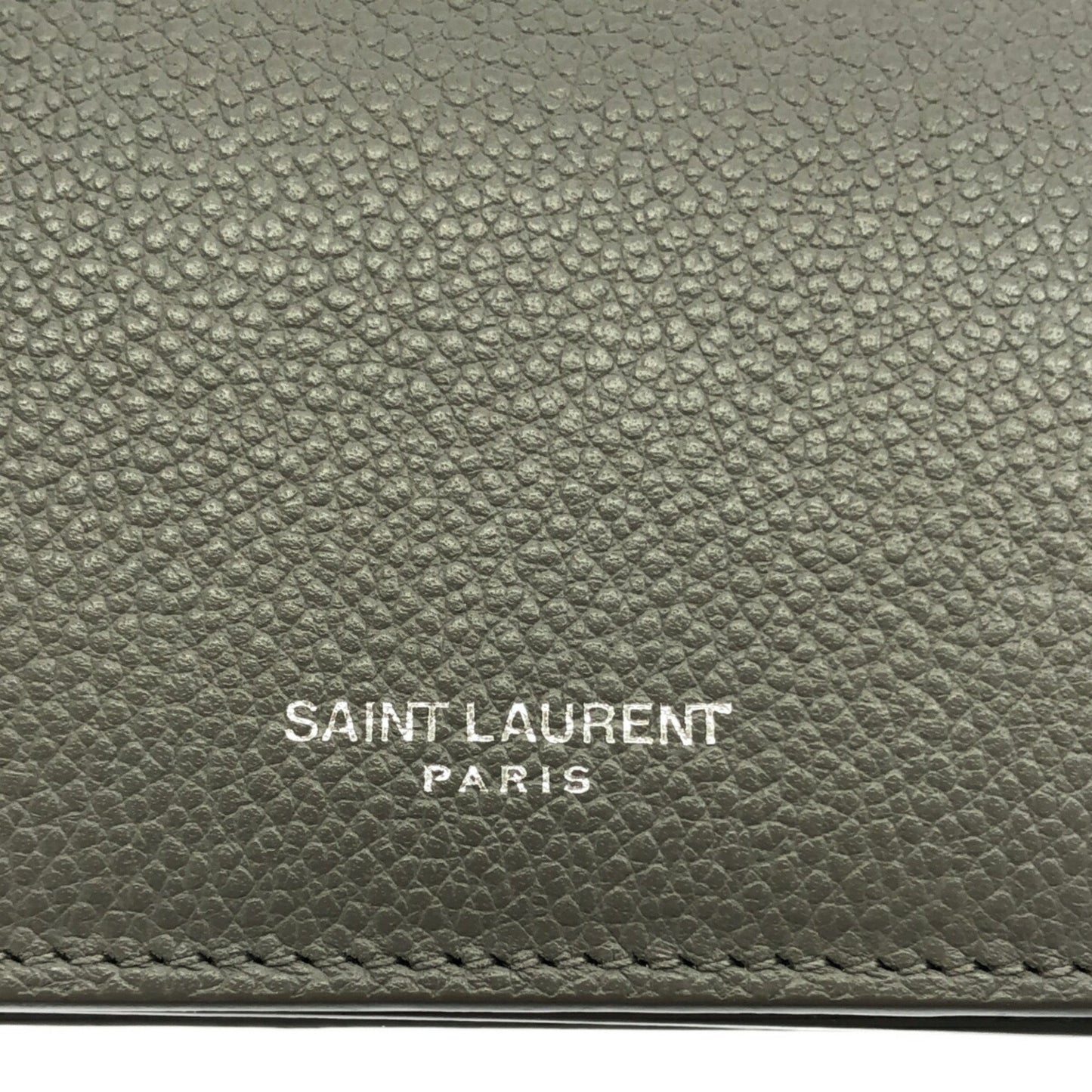 Saint Laurent Saint Laurent Card Case Business Holder Pass 468994 Gray Mikunigaoka Store
