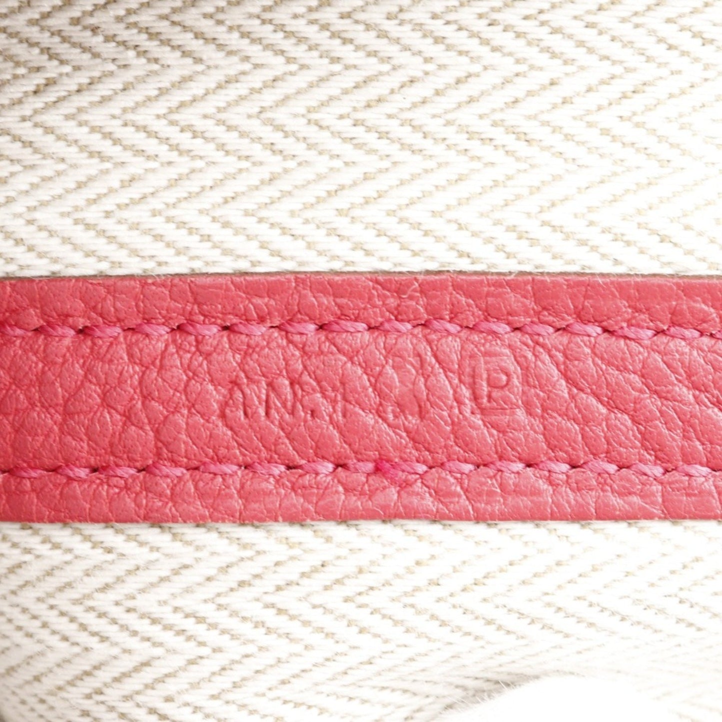 Hermes Hermes Garden Pm Tote Bag Negonda Bougainvillea 2012 Pink ?P Snap Button Party