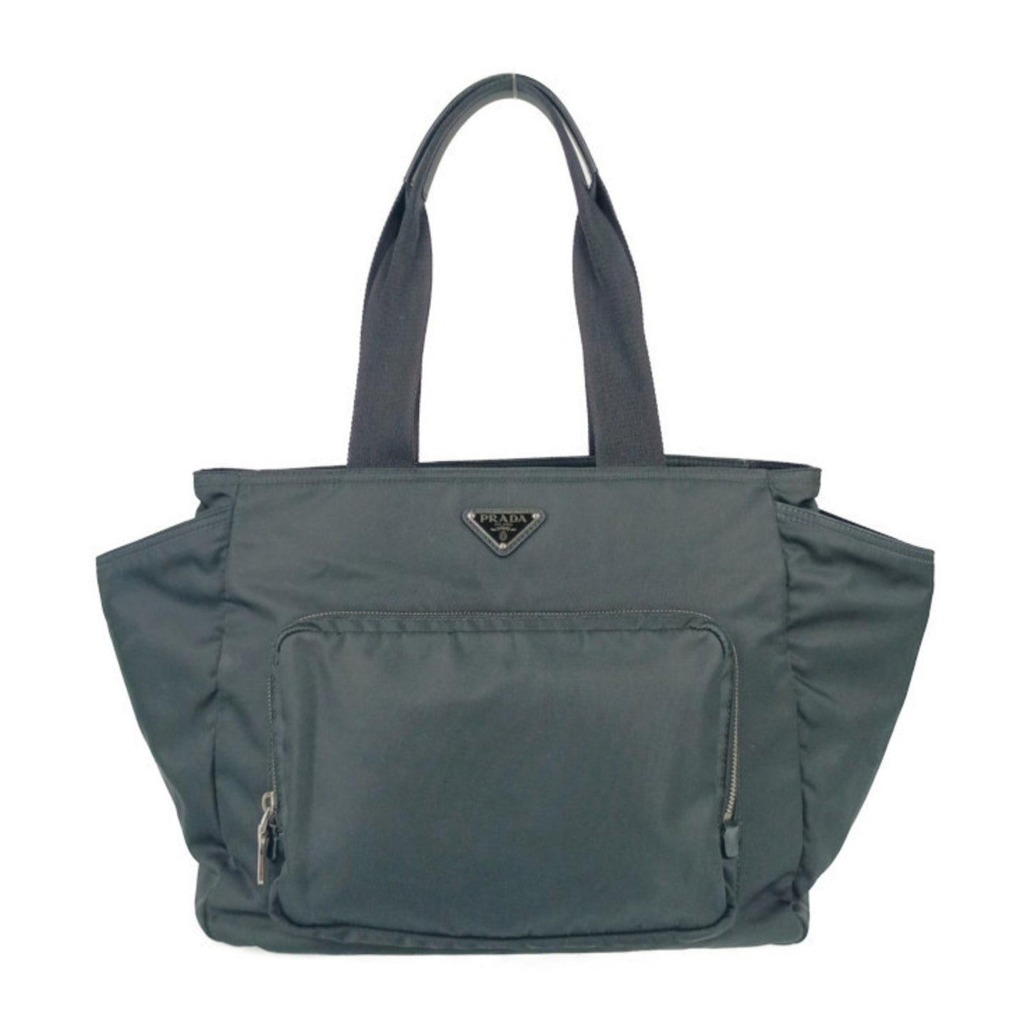 Prada Prada Mother'S Bag Re-Nylon Baby 1Bg102 Black Nylon