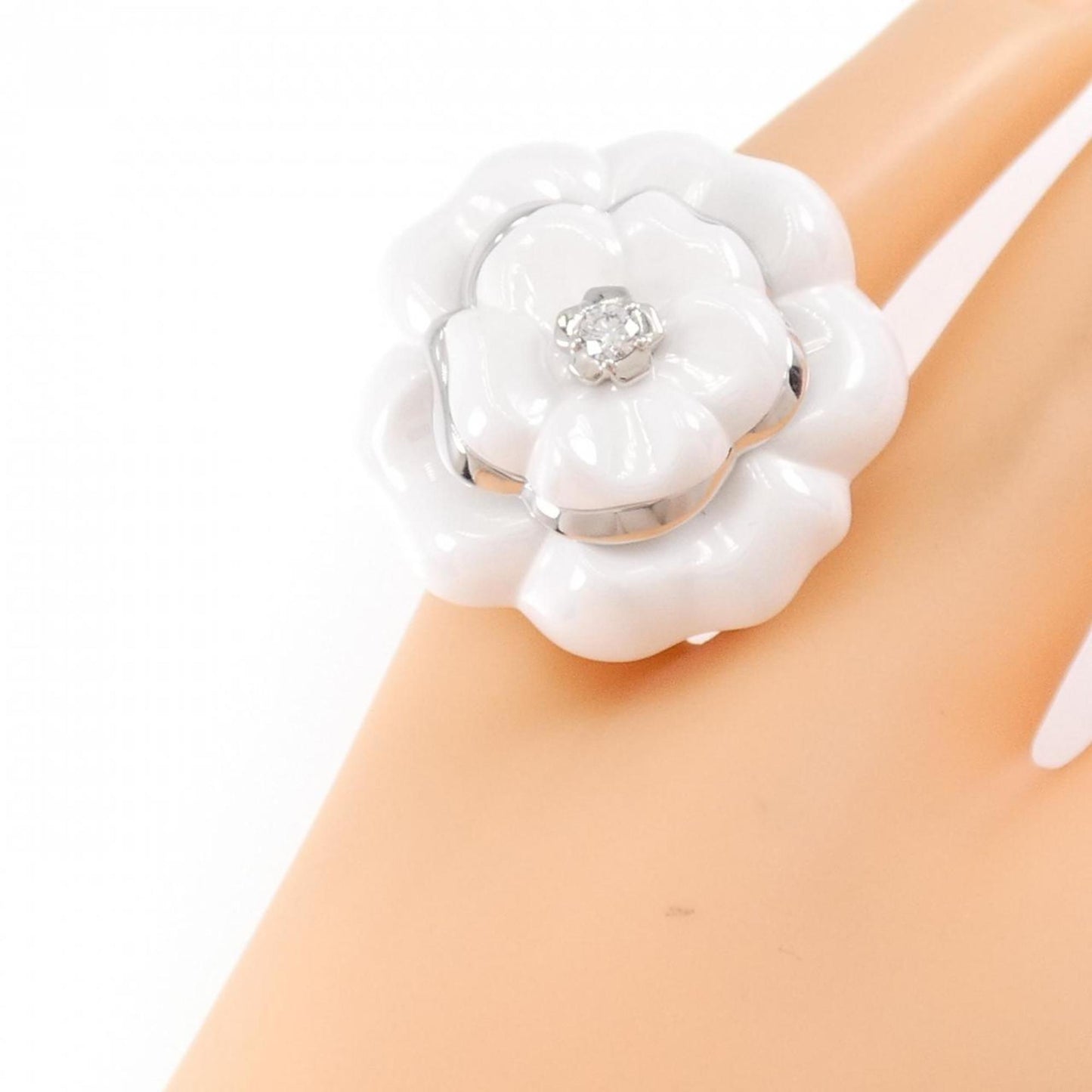 Chanel Camellia Large Ring