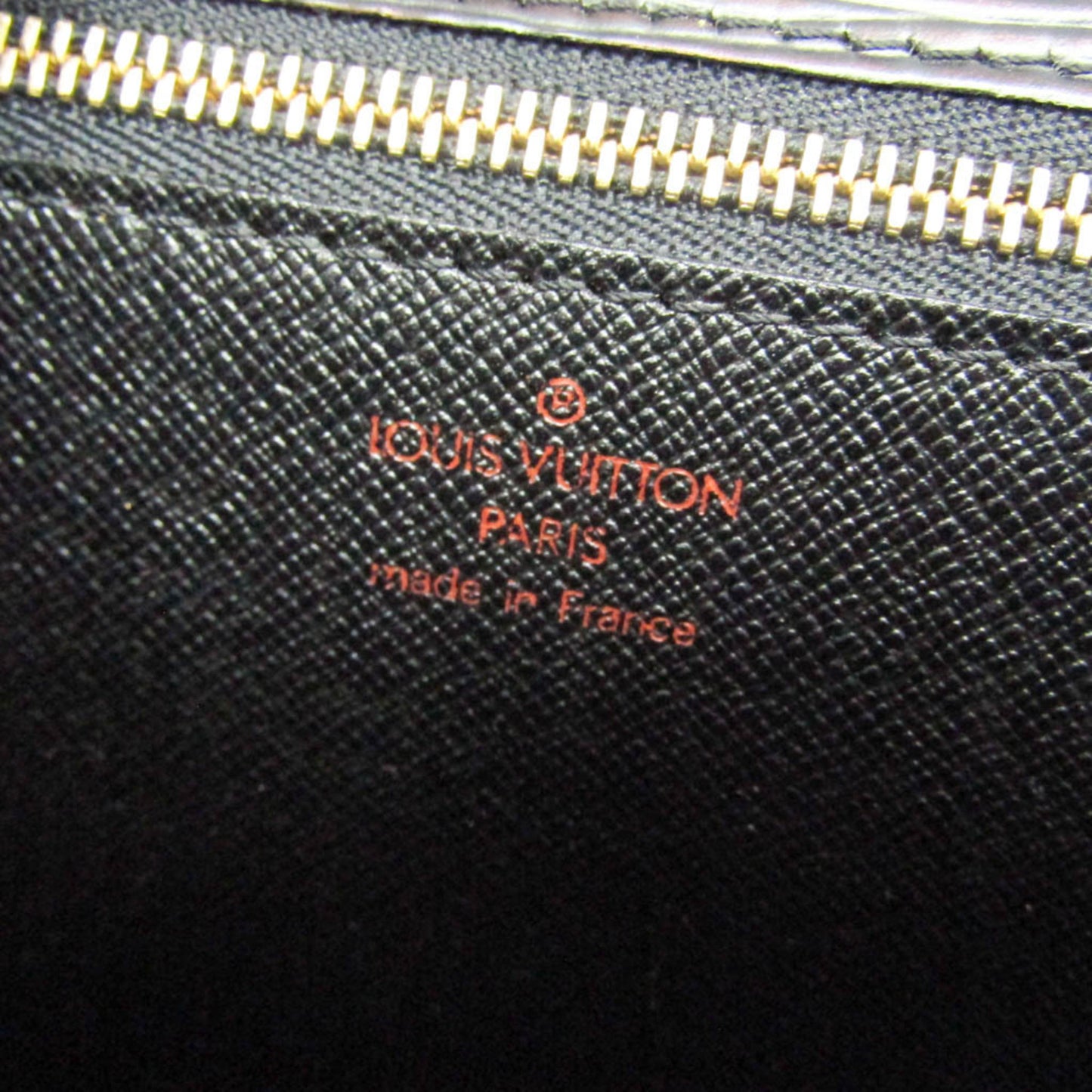 Louis Vuitton Epi Pochette Sellier Dragonne M52612 Clutch Bag Noir