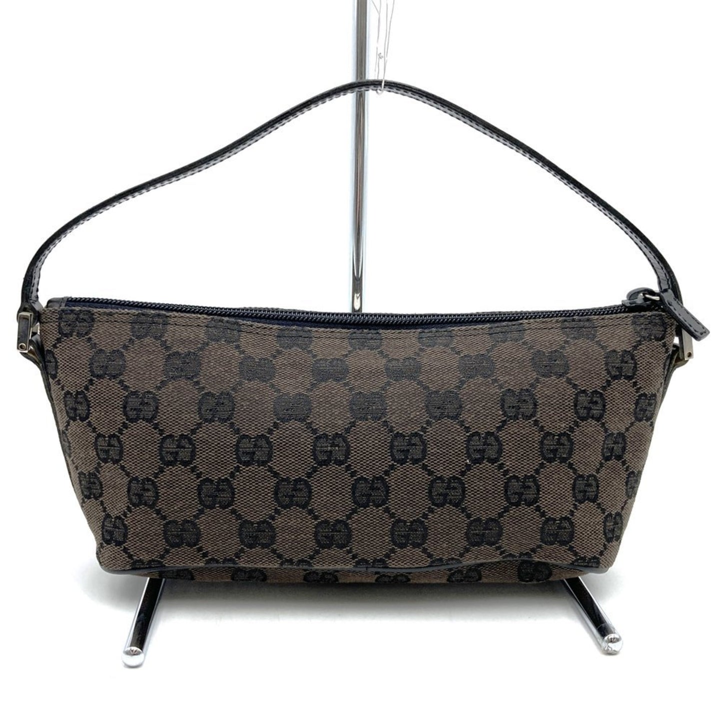 Gucci 002058 Pouch Gg Canvas Brown/Black