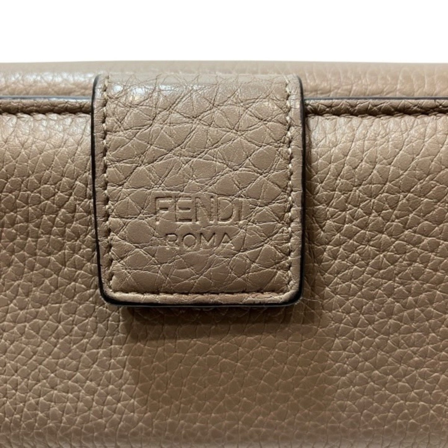 Fendi Peekaboo 8M0437-A91B-209-1835 Greige Long Wallet For Women