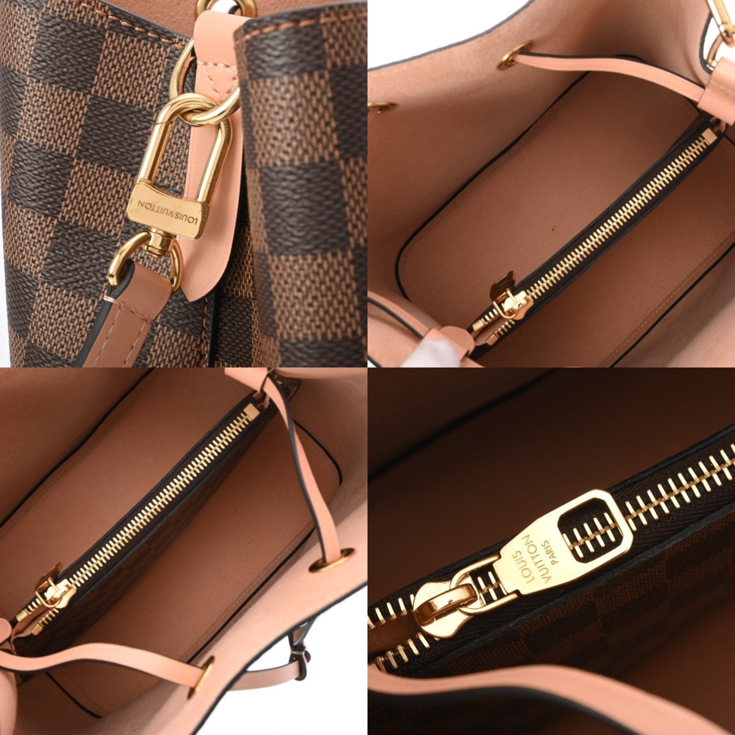Canvas Louis Vuitton Shoulder Bag Damier