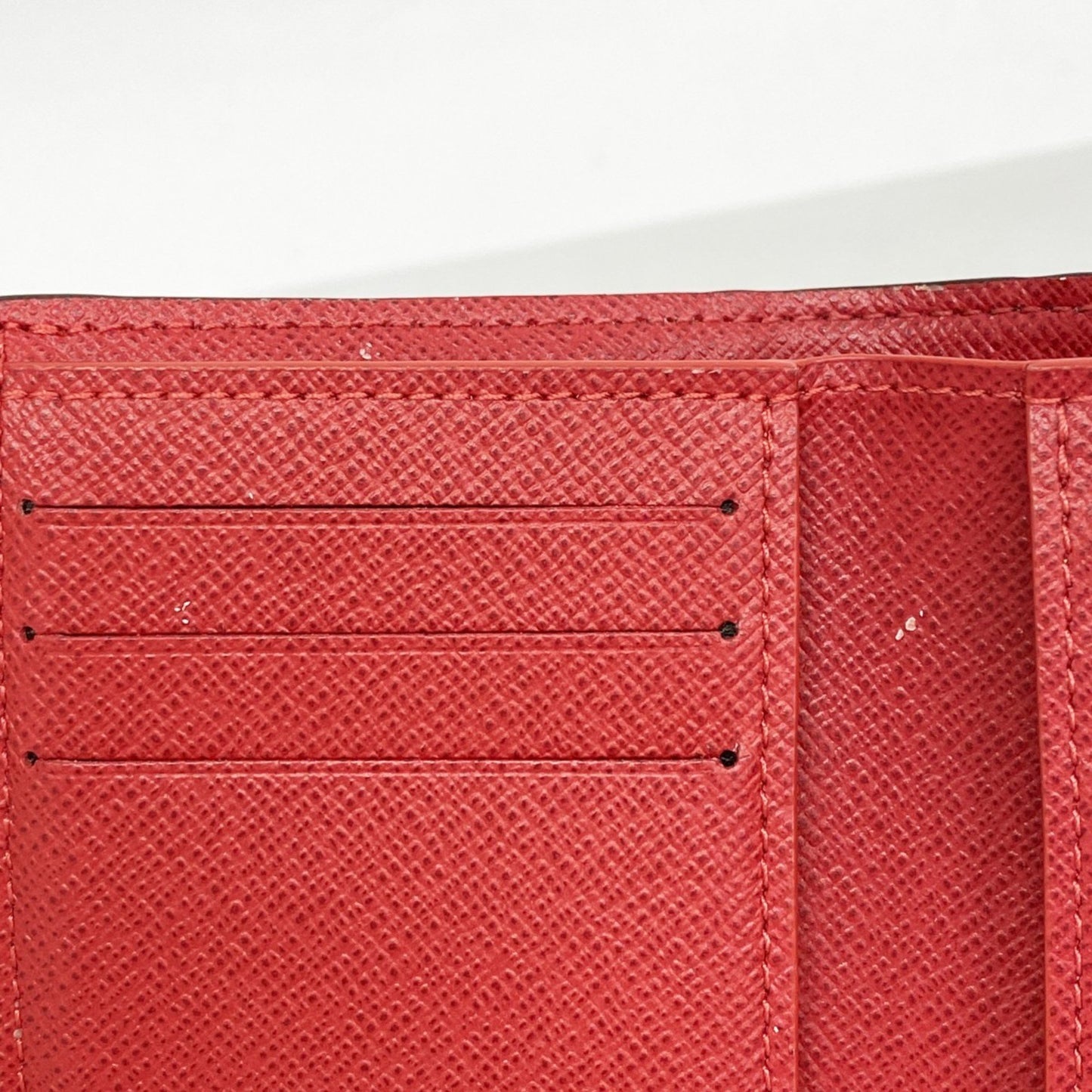 Louis Vuitton Tri-Fold Wallet Damier Victorine Portefeuille N41659 Ebene