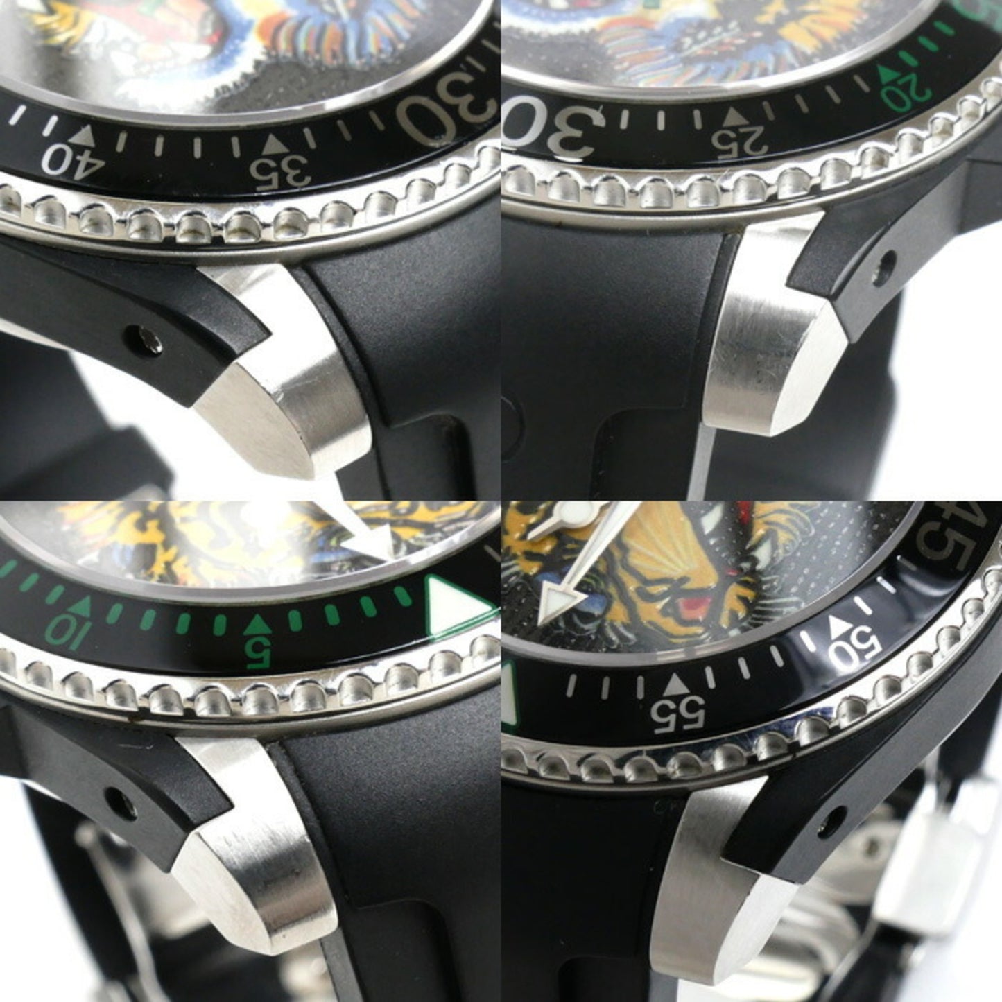 Gucci Dive Tiger Watch Battery Operated Ya136318/136.3