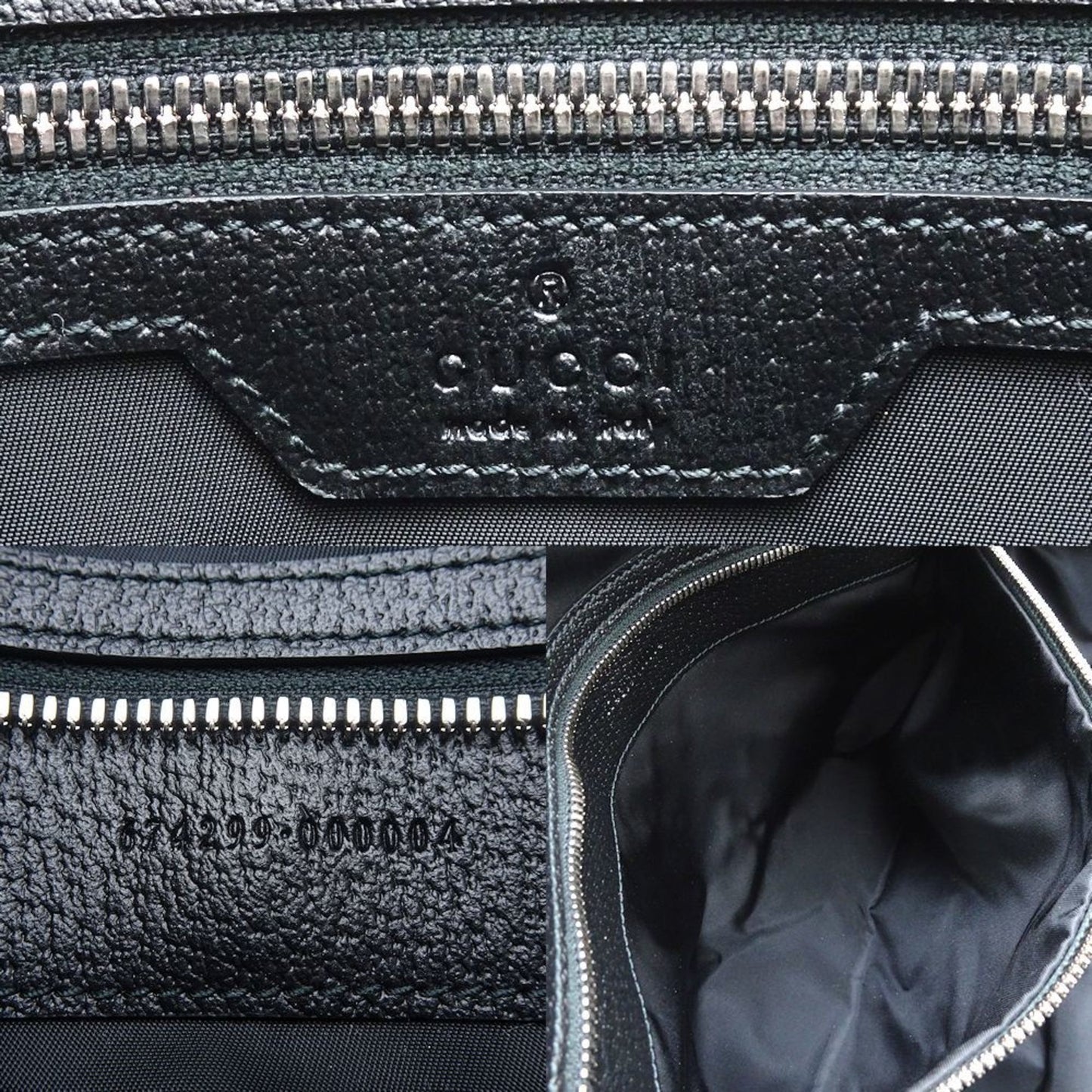 Gucci 674299 Bag 2Way Off The Grid Nylon Black 352141