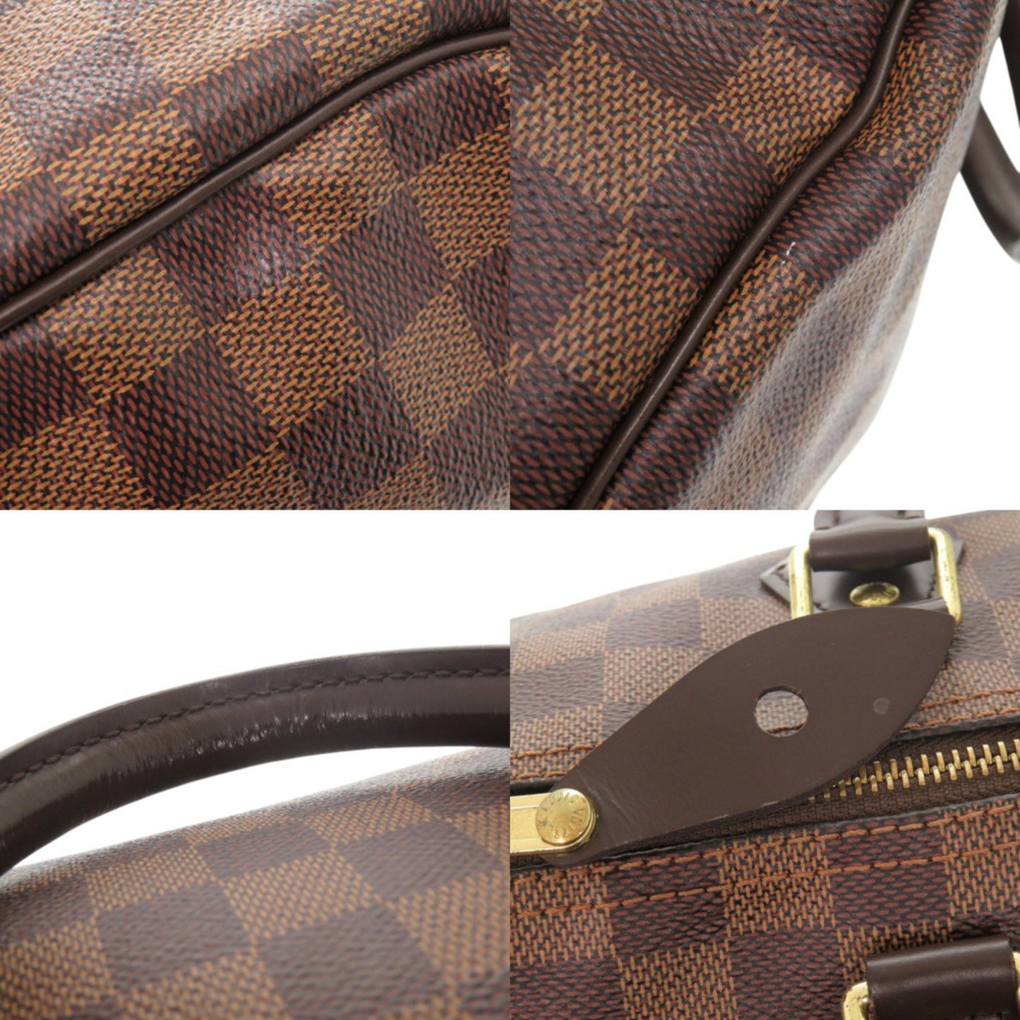 Louis Vuitton Speedy 30 Damier Ebene N41364 Brown Handbag 0029 Louis Vuitton