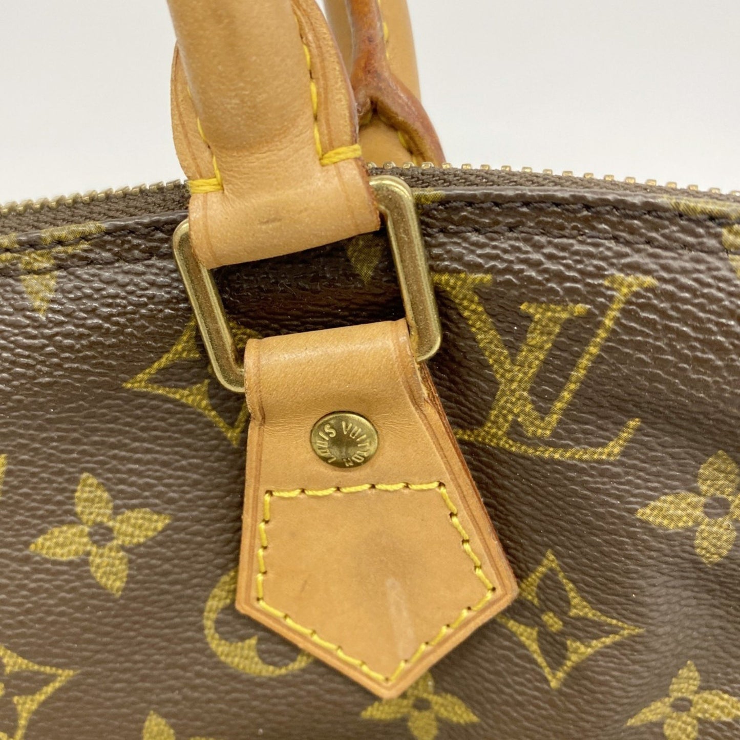 Louis Vuitton Monogram Alma Handbag M51130 Brown