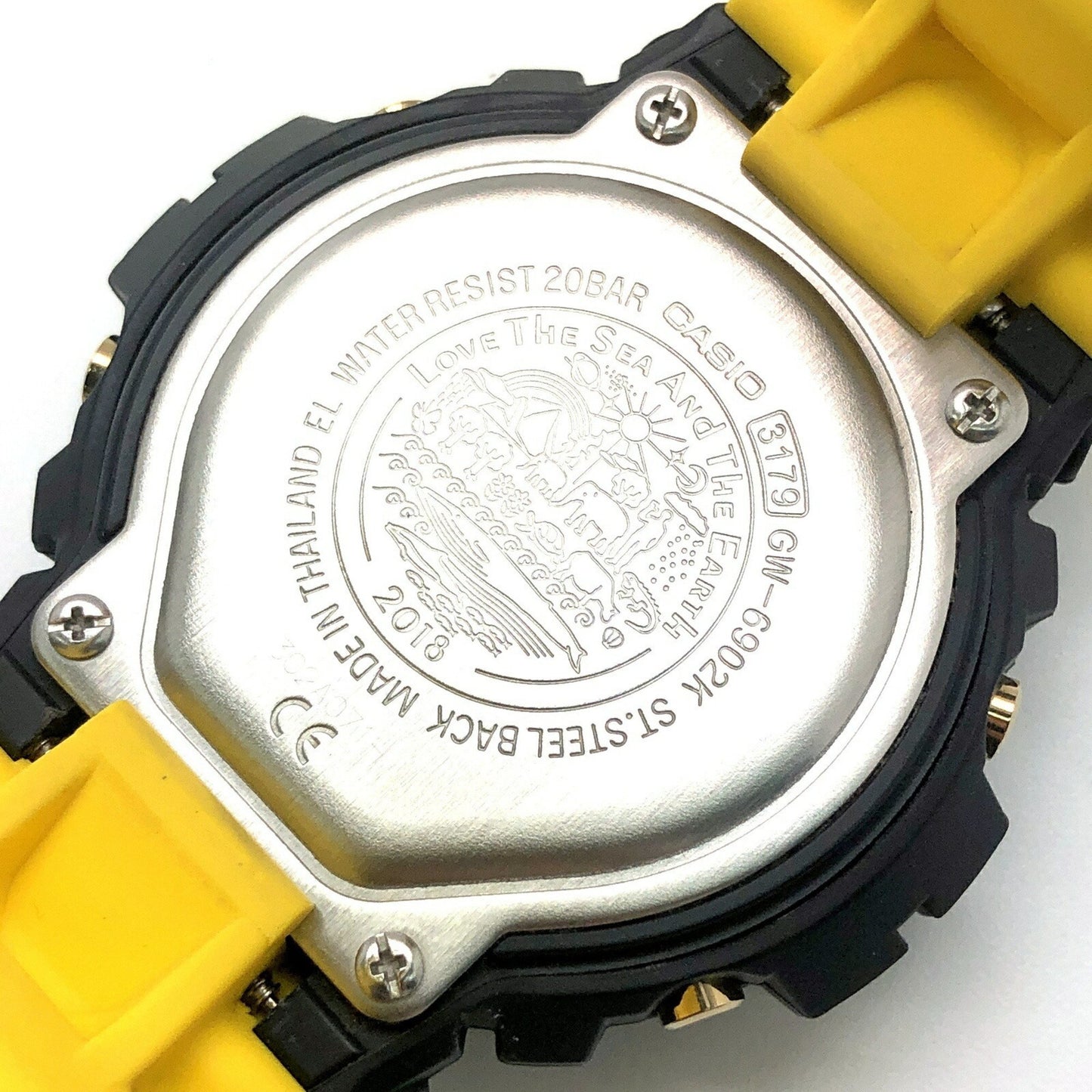 G-Shock Casio Irukuji (Dolphin Whale) Watch Gw-6902K-9 2018 Radio-Controlled Solar Watch