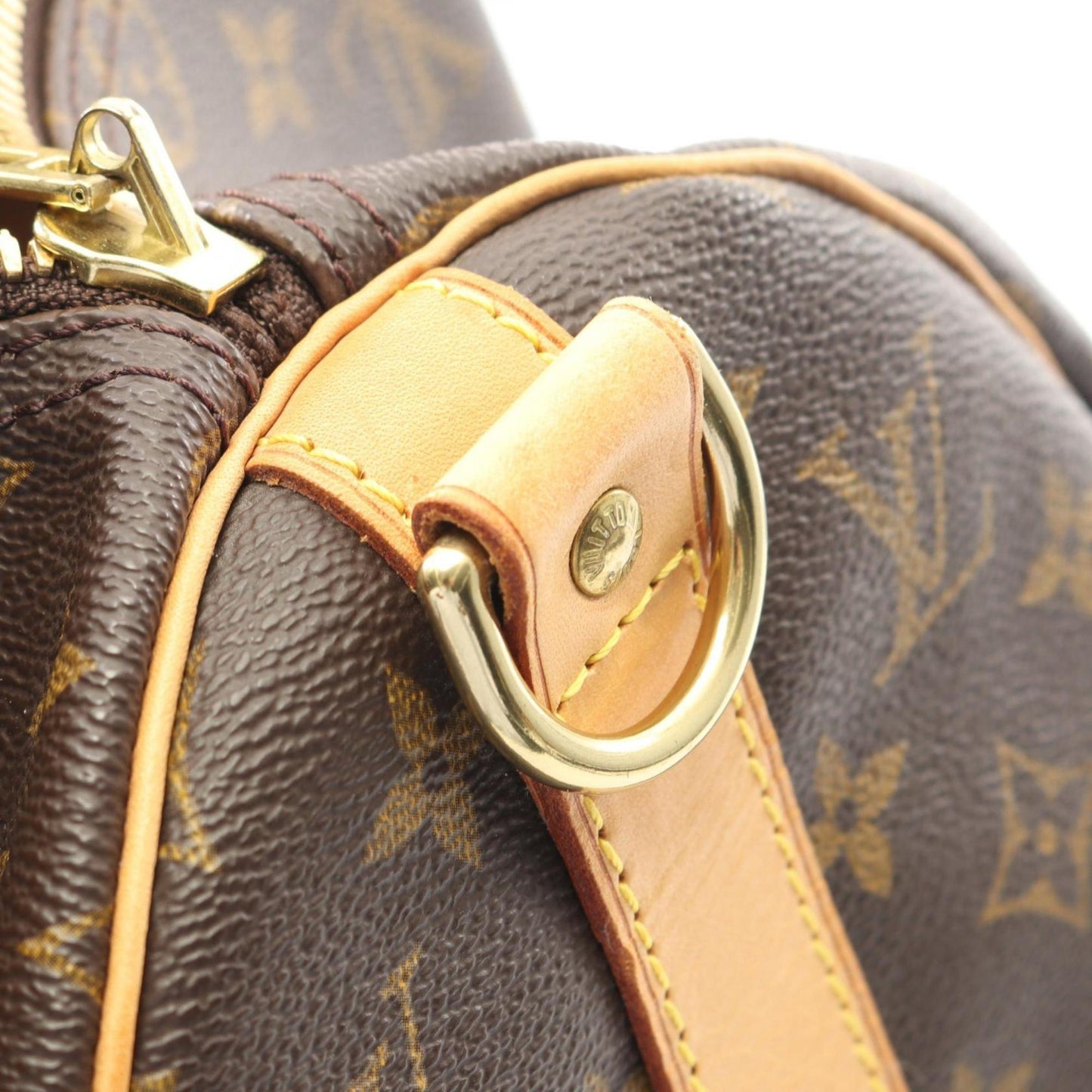 Leather - Louis Vuitton Boston Bag Coated Canvas
