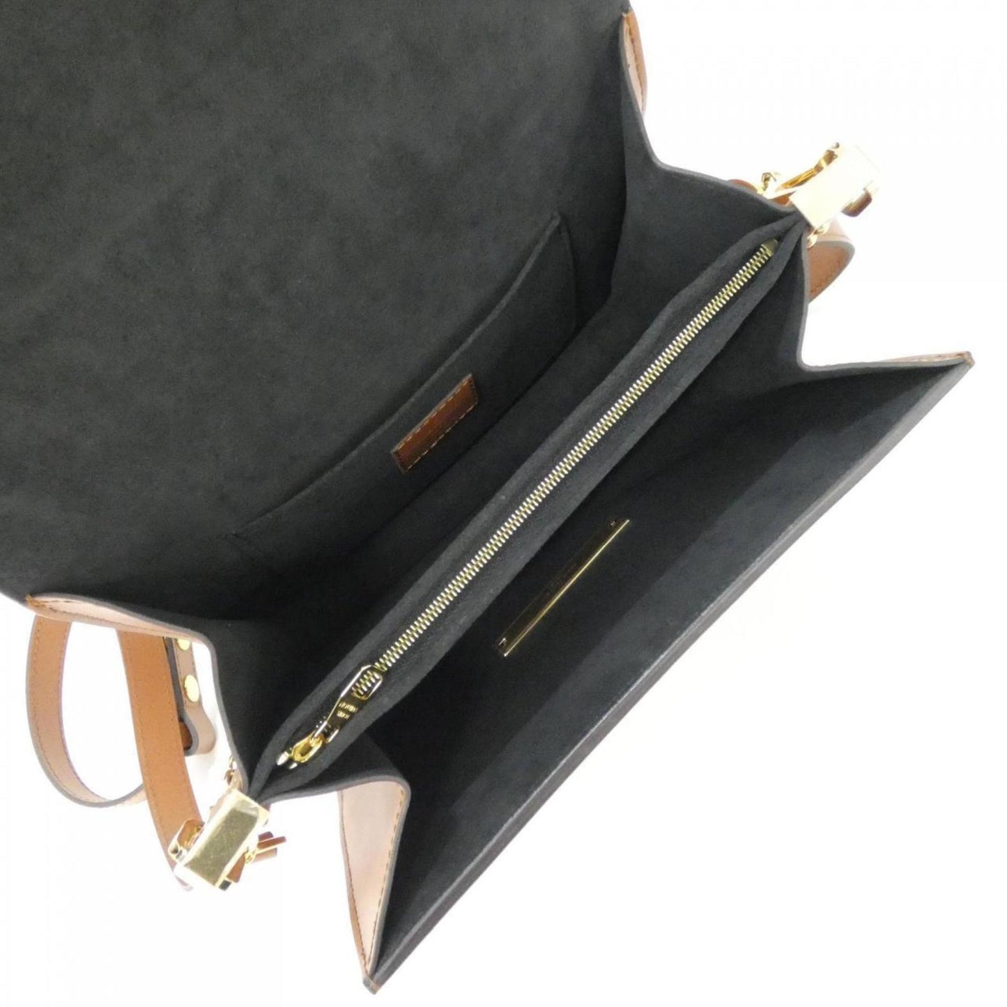 Canvas Louis Vuitton Shoulder Bag Coated