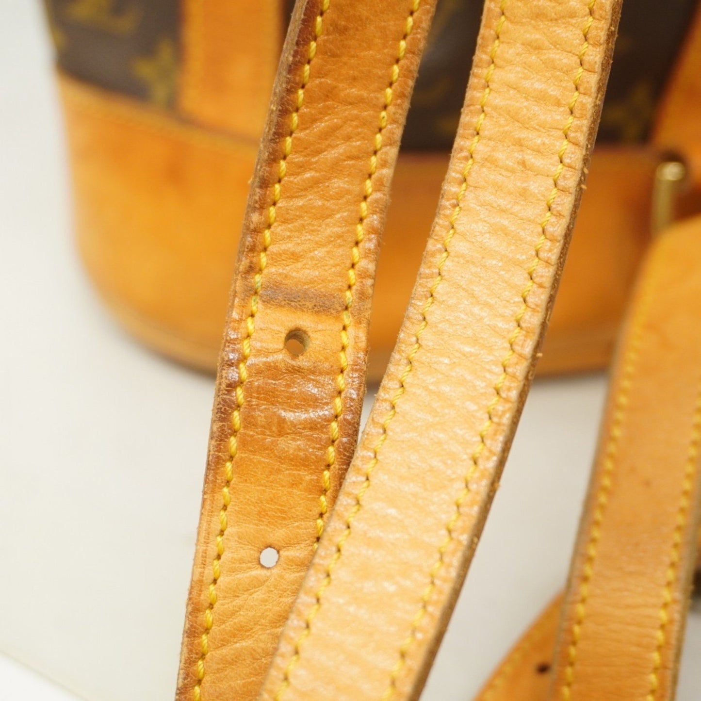 Louis Vuitton Monogram Randonne Pm Shoulder Bag M42243 Brown