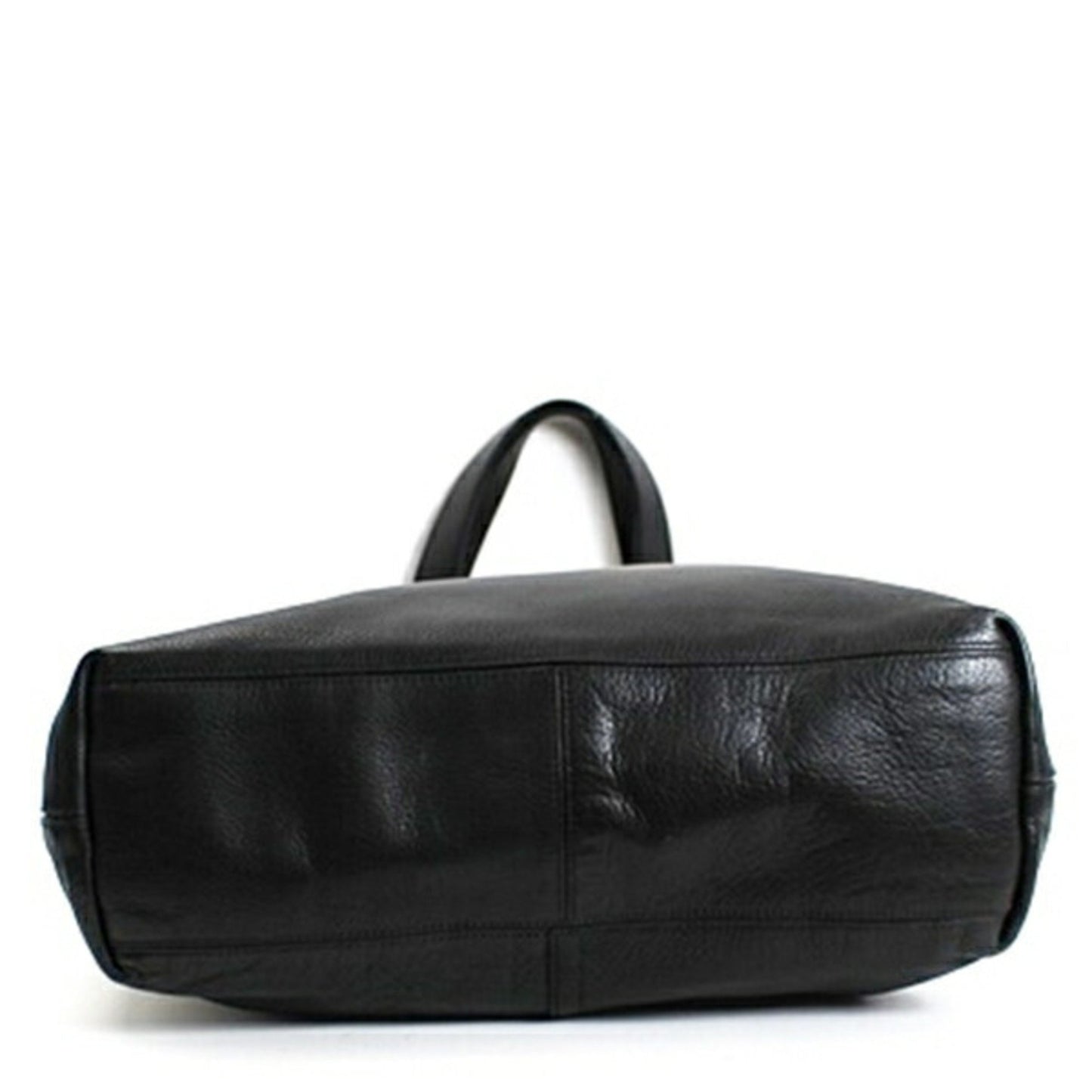 Coach Reversible Tote Bag In Black Leather (70502)