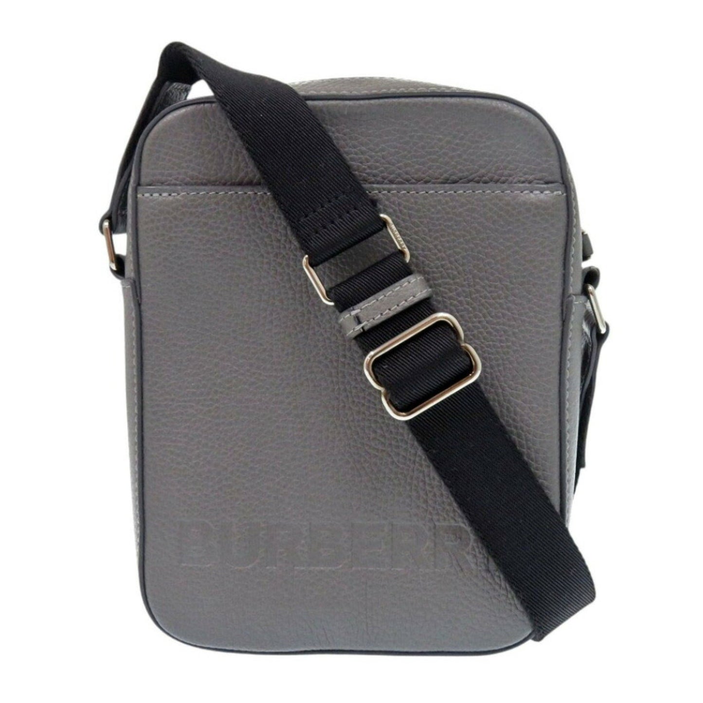 Burberry 8052890 Leather Grey Shoulder Bag 0844Burberry