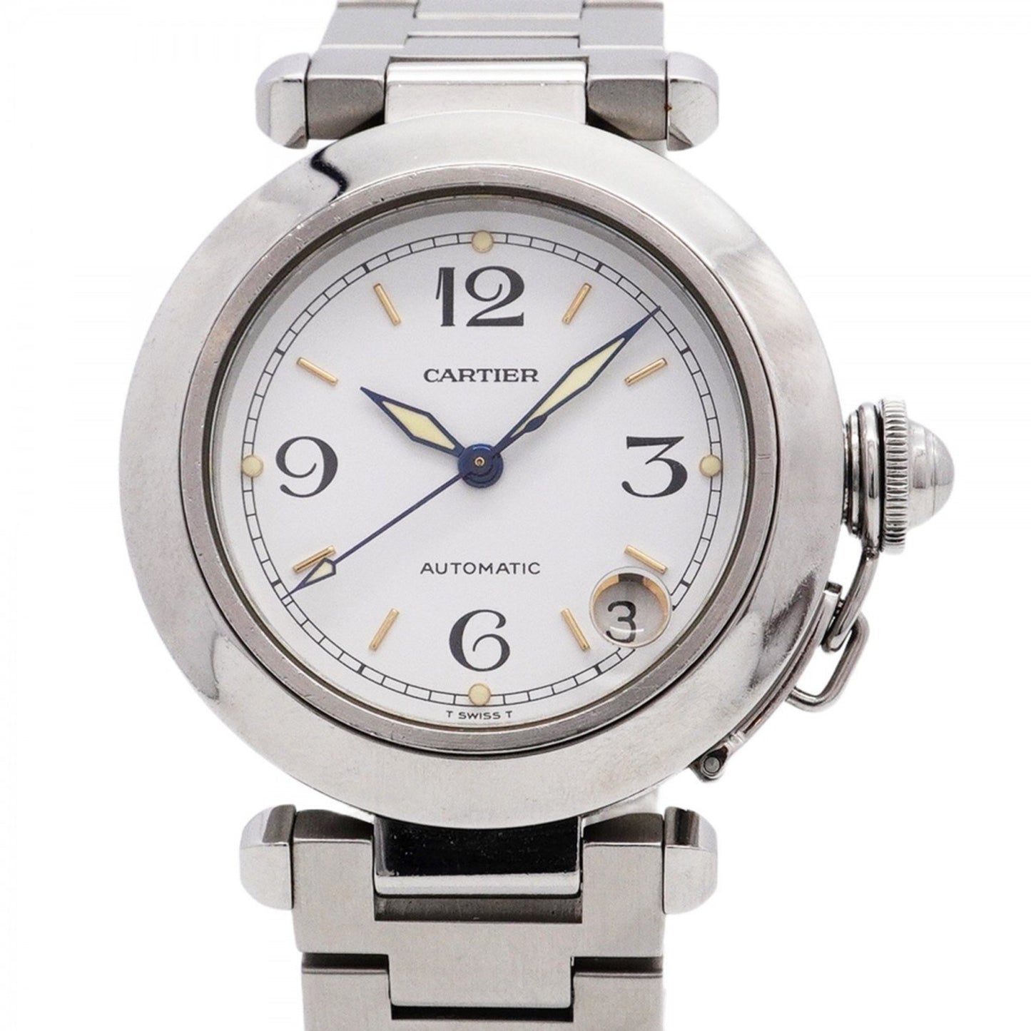 Cartier Pasha W31015M7 White Dial