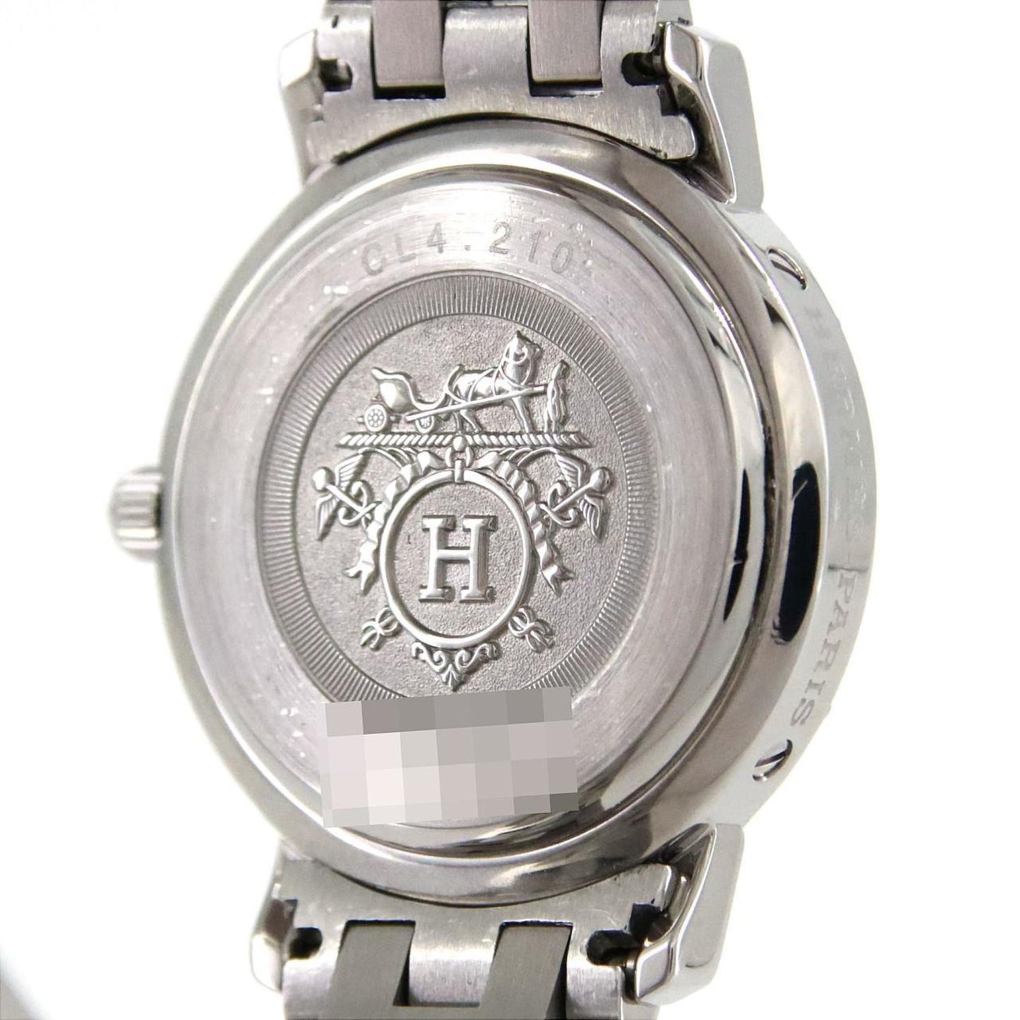 Hermes Clipper Cl4.210 Ss Quartz Watch