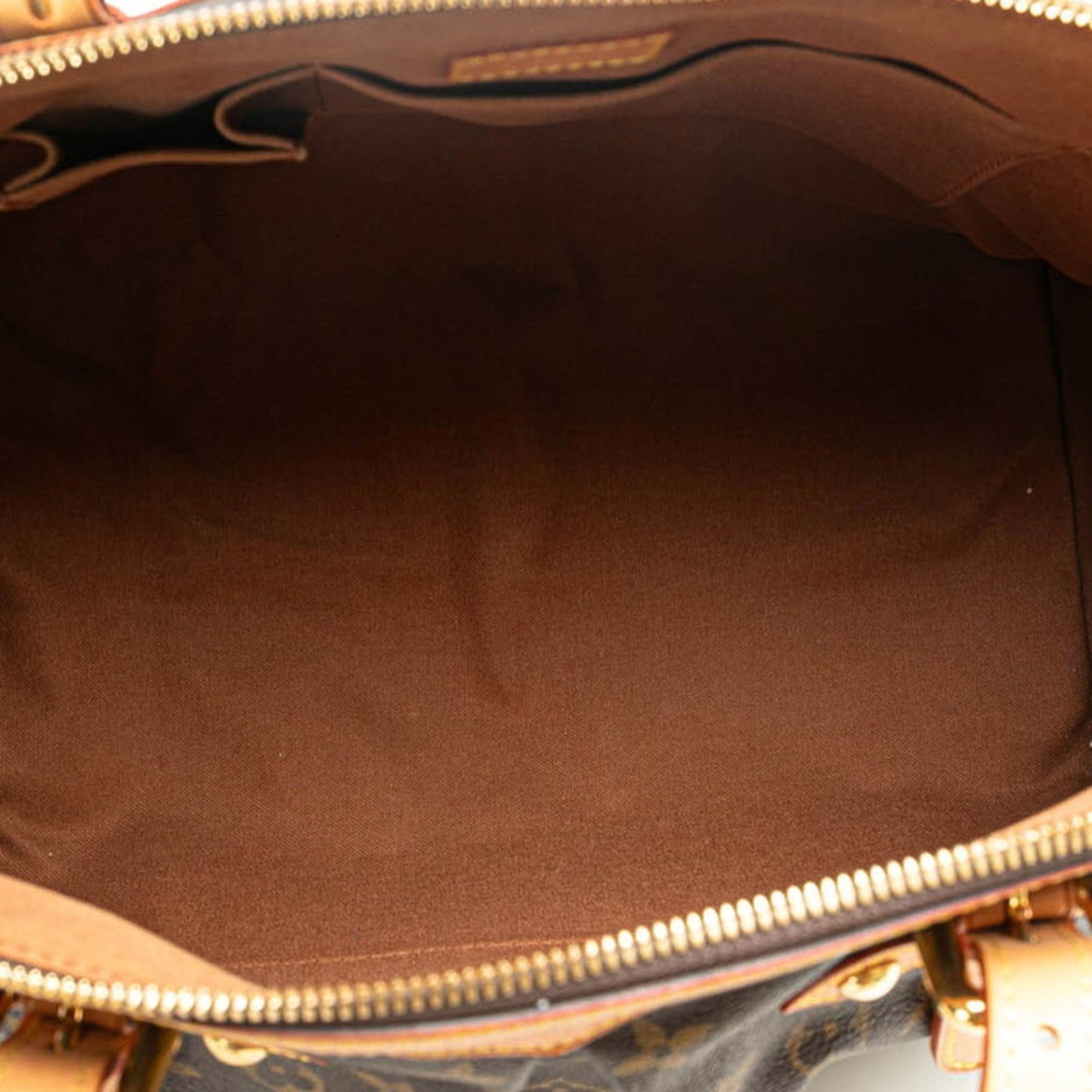 Louis Vuitton Monogram Tivoli Gm Shoulder Bag M40144 Brown Pvc Leather