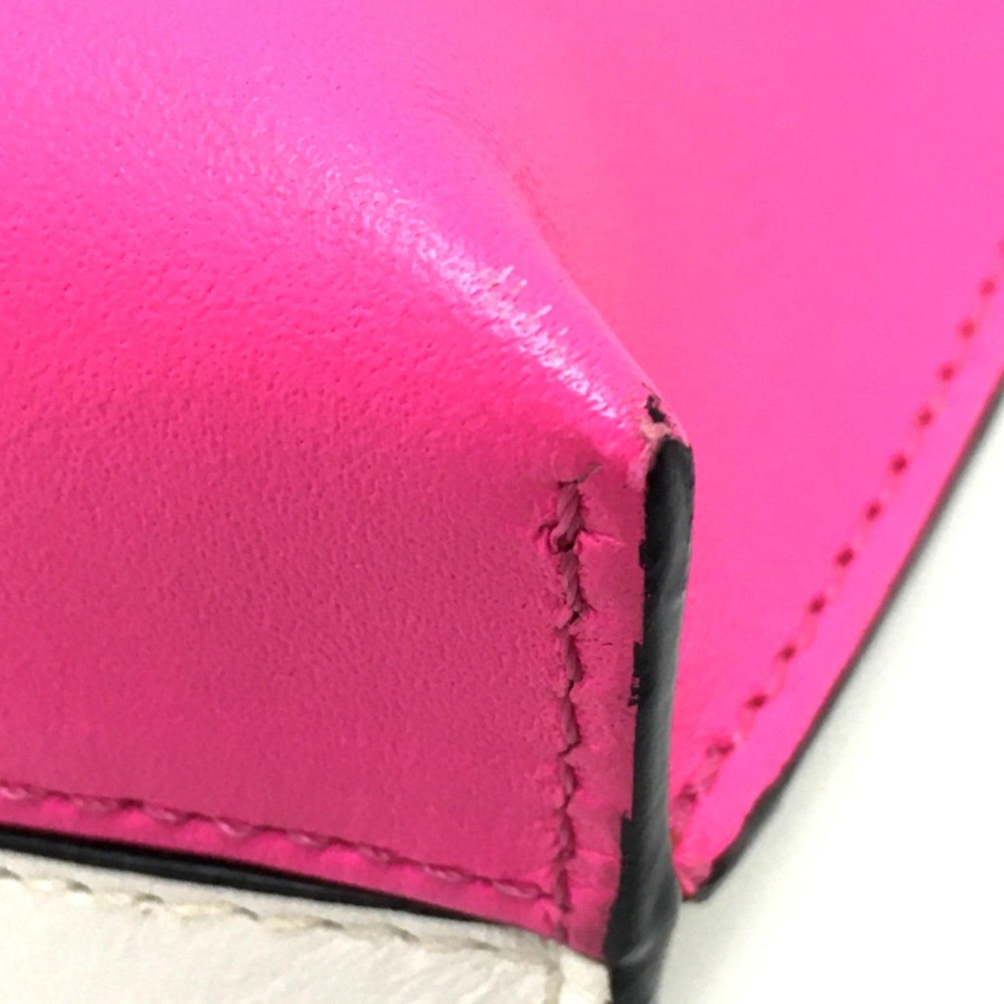 Loewe Anagram Bag Cluch Bag Clutch Bag White X Pink