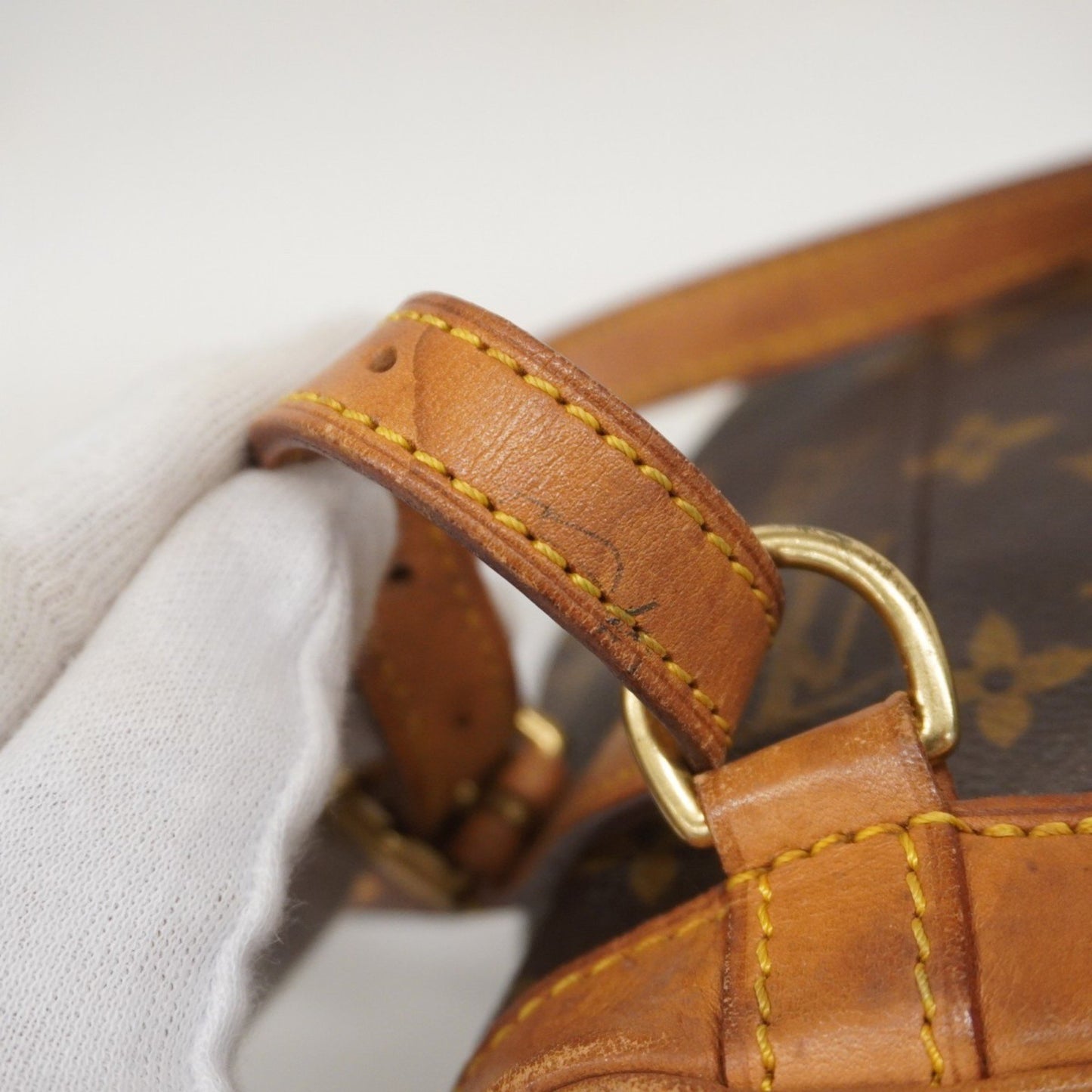 Louis Vuitton Monogram Mini Montsouris Backpack/Daypack M51137 Brown