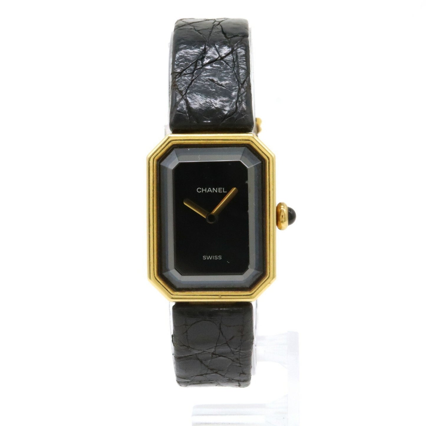 Chanel Premiere K18Yg 750 Yellow Gold Leather