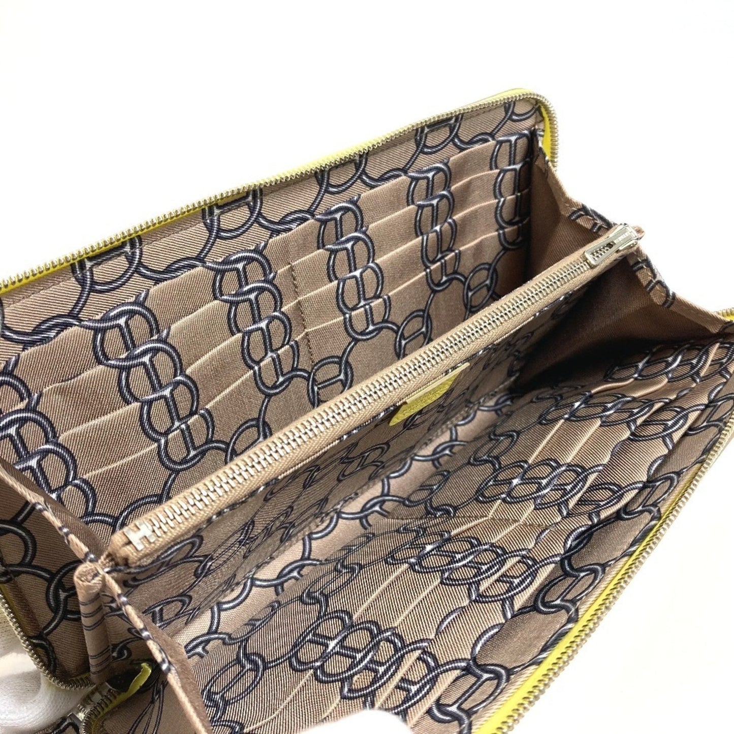 Hermes Silk-In Azap Long Round Zipper Wallet