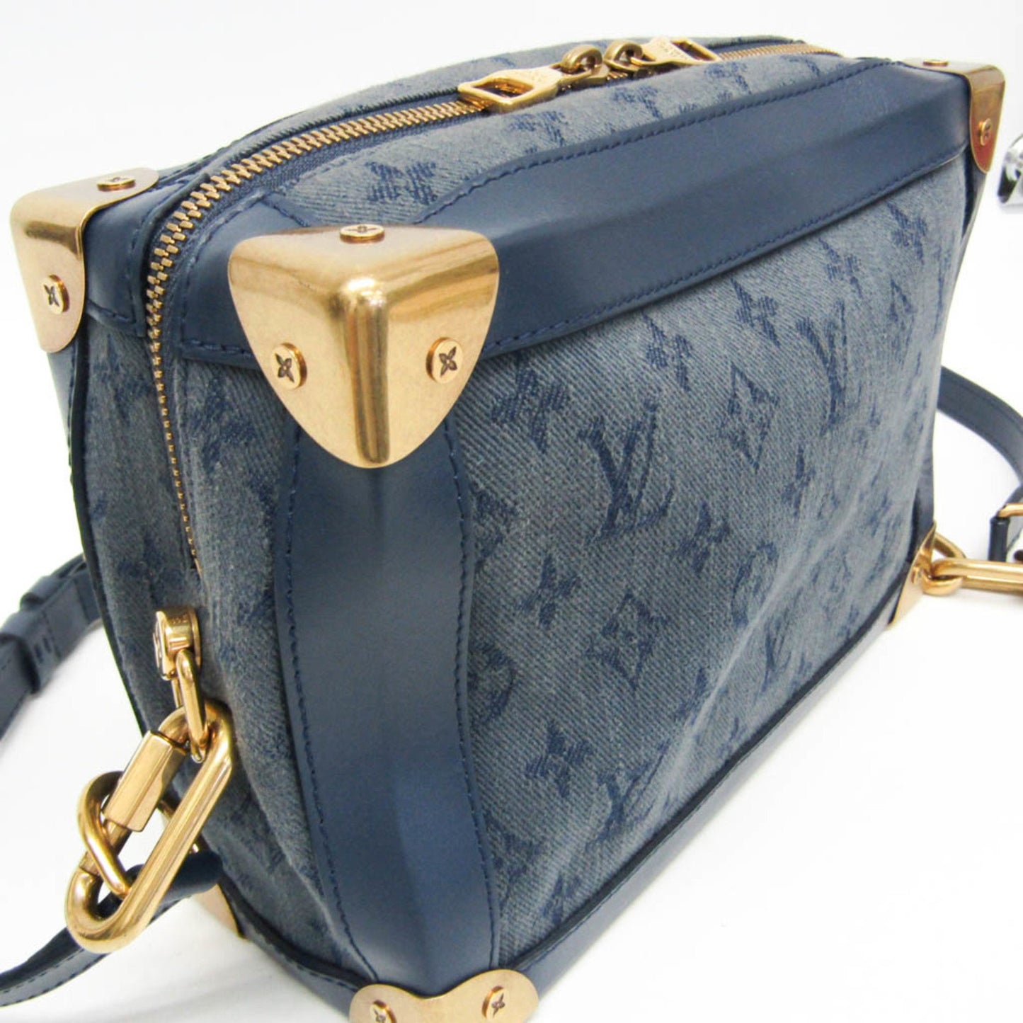 Louis Vuitton Monogram Denim Soft Trunk M44723