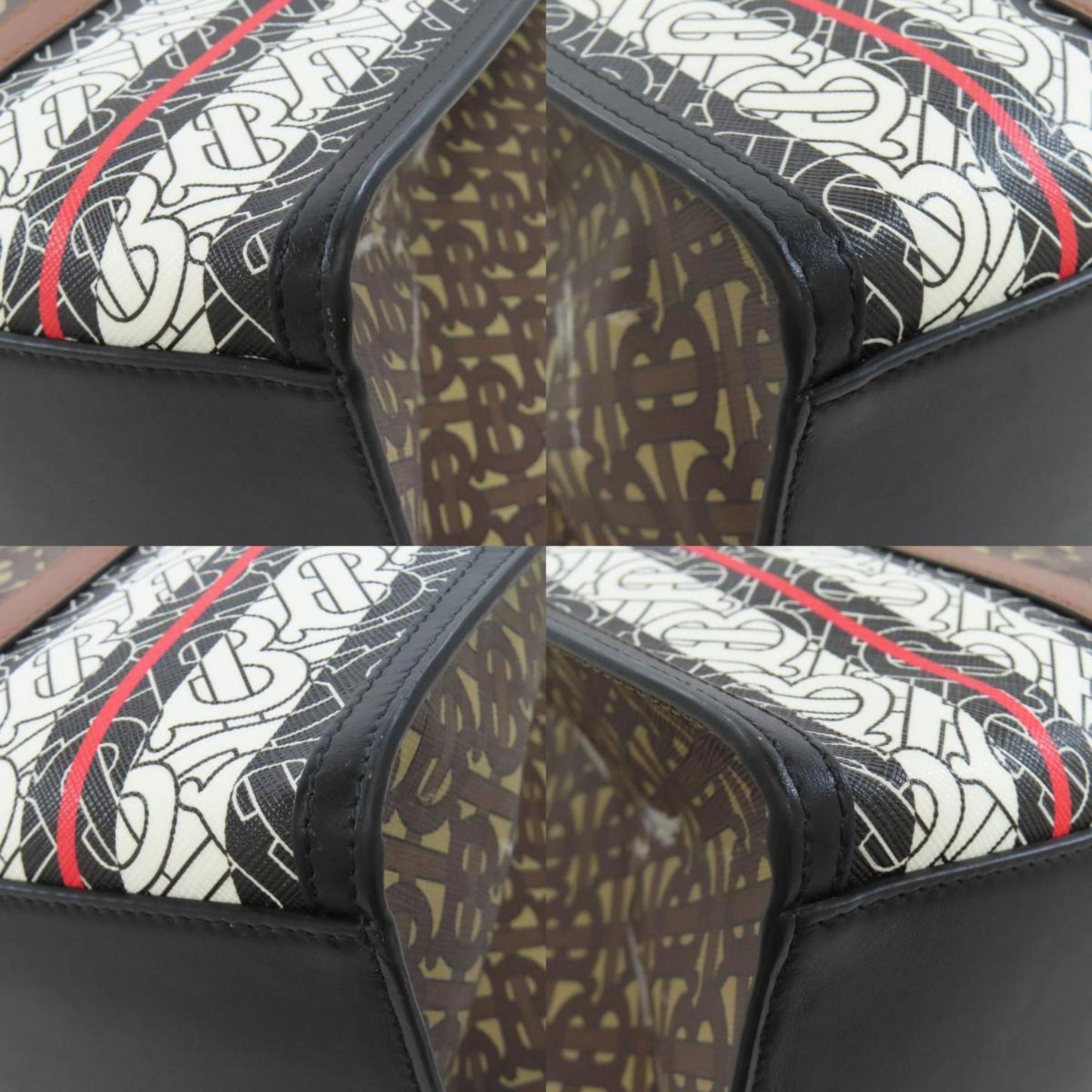 Burberry Tb Monogram Tote Bag