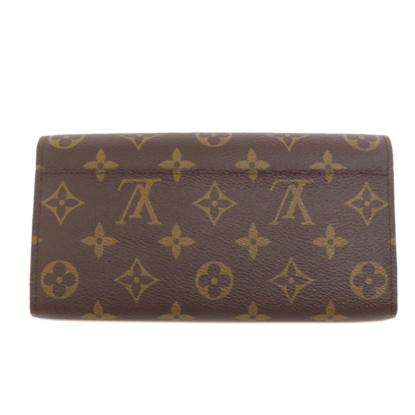 Louis Vuitton M62234 Portefeuille Sarah Long Wallet Monogram Canvas