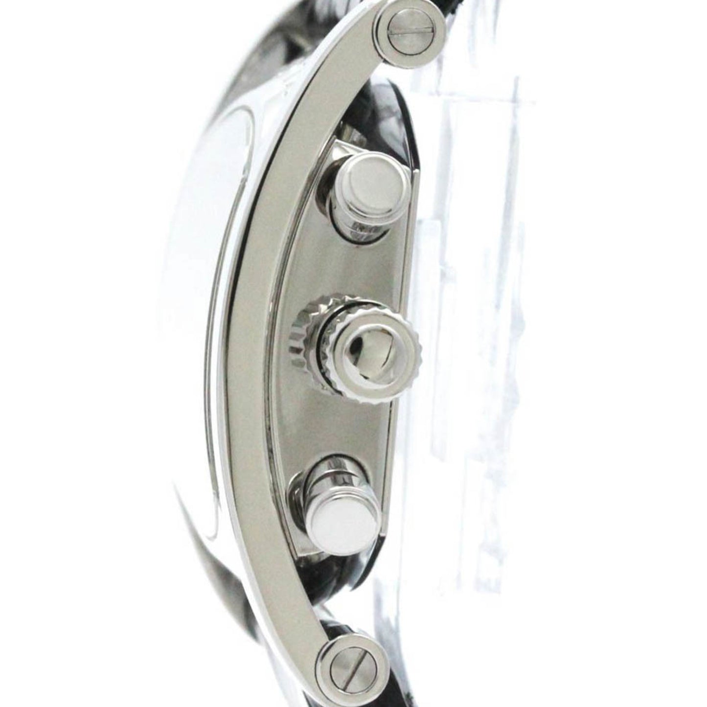 Polished Bvlgari Assioma Chronoragph Steel Automatic