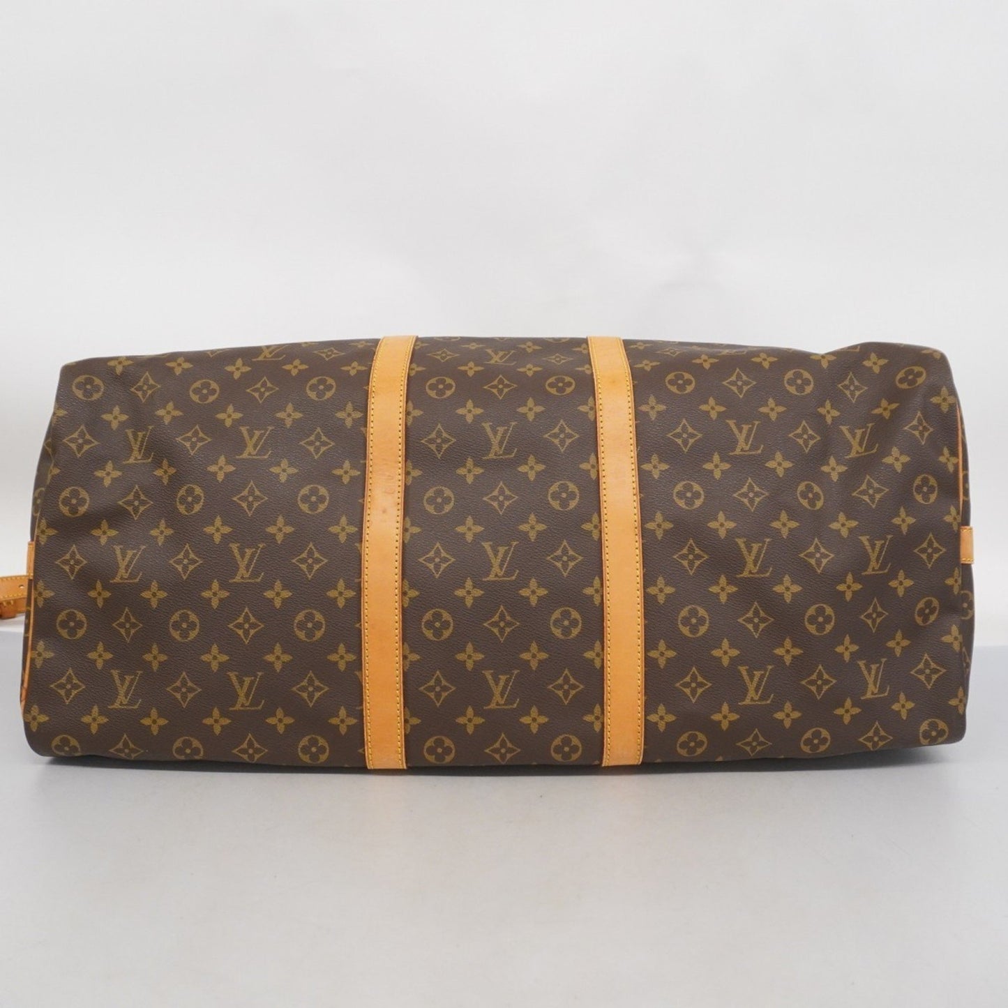 Louis Vuitton Monogram Keepall Bandouliere 60 Boston Bag M41412 Brown