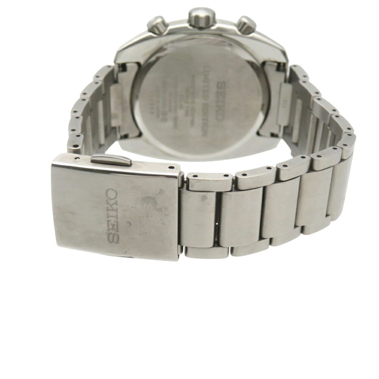 Seiko Solar Radio Astron Limited Edition Gps Sbxy001 / 8B63-0Az0 Wristwatch Titanium Silver