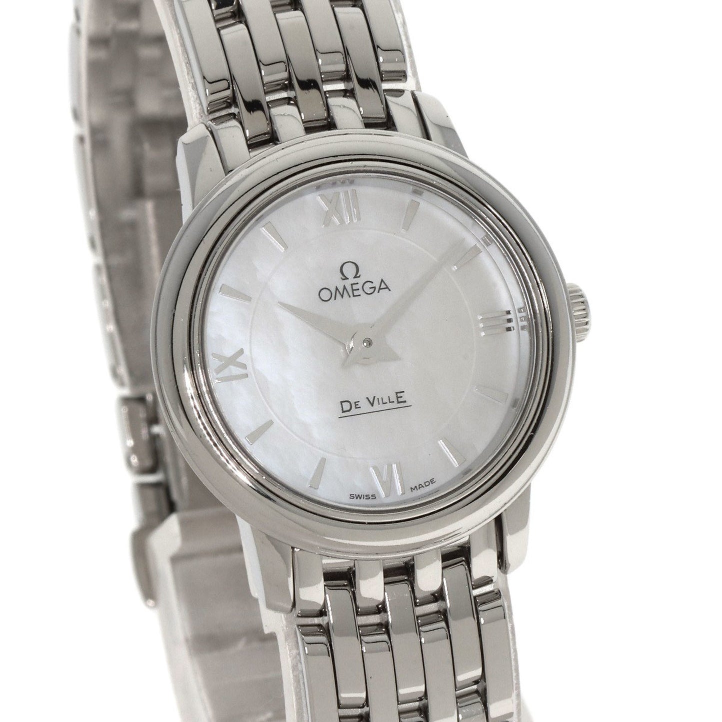 Omega 424.10.24.60.05.001 De Ville Prestige Watch Stainless Steel Ss