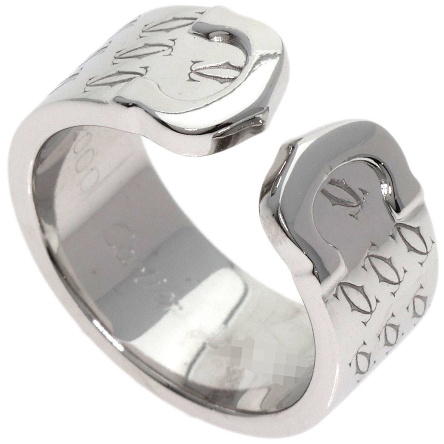 Cartier C2 2000 Limited Edition #50 Ring In 18K White Gold