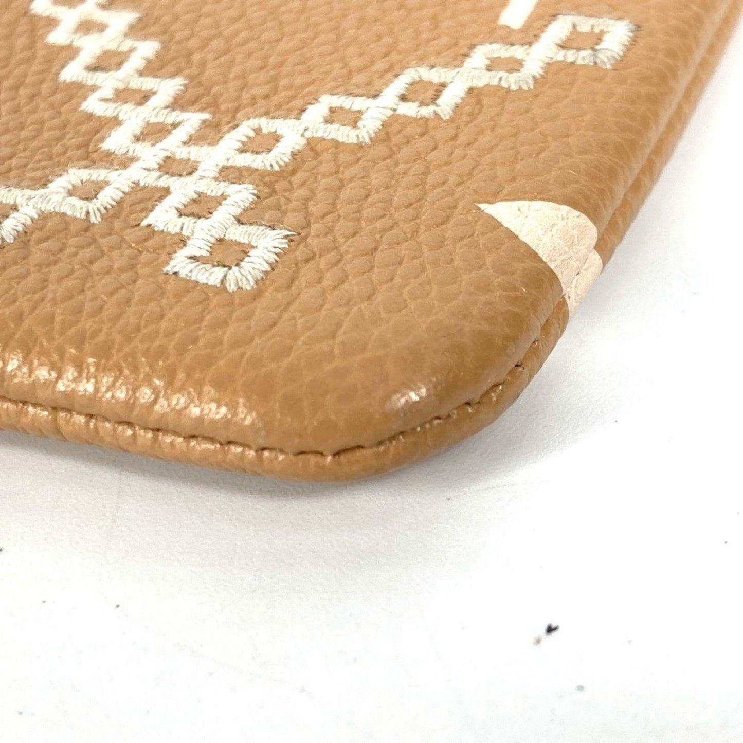 Louis Vuitton M81165 Monogram Empreinte Pochette Cle Wallet Coin Purse Key Ring Wallet/Coin Case