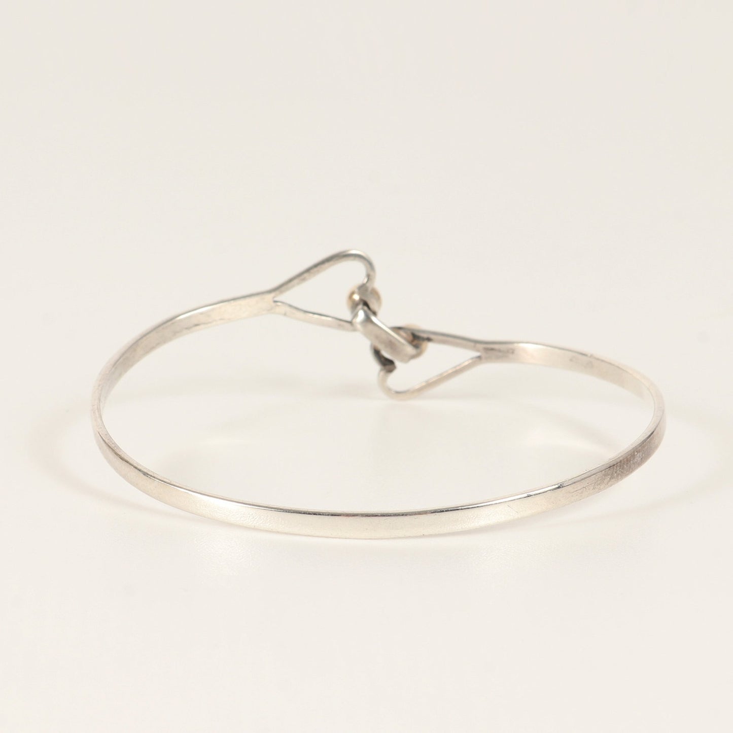 Tiffany&Co. Tiffany Heart Hook & Eye Bracelet Silver Ag925 K14