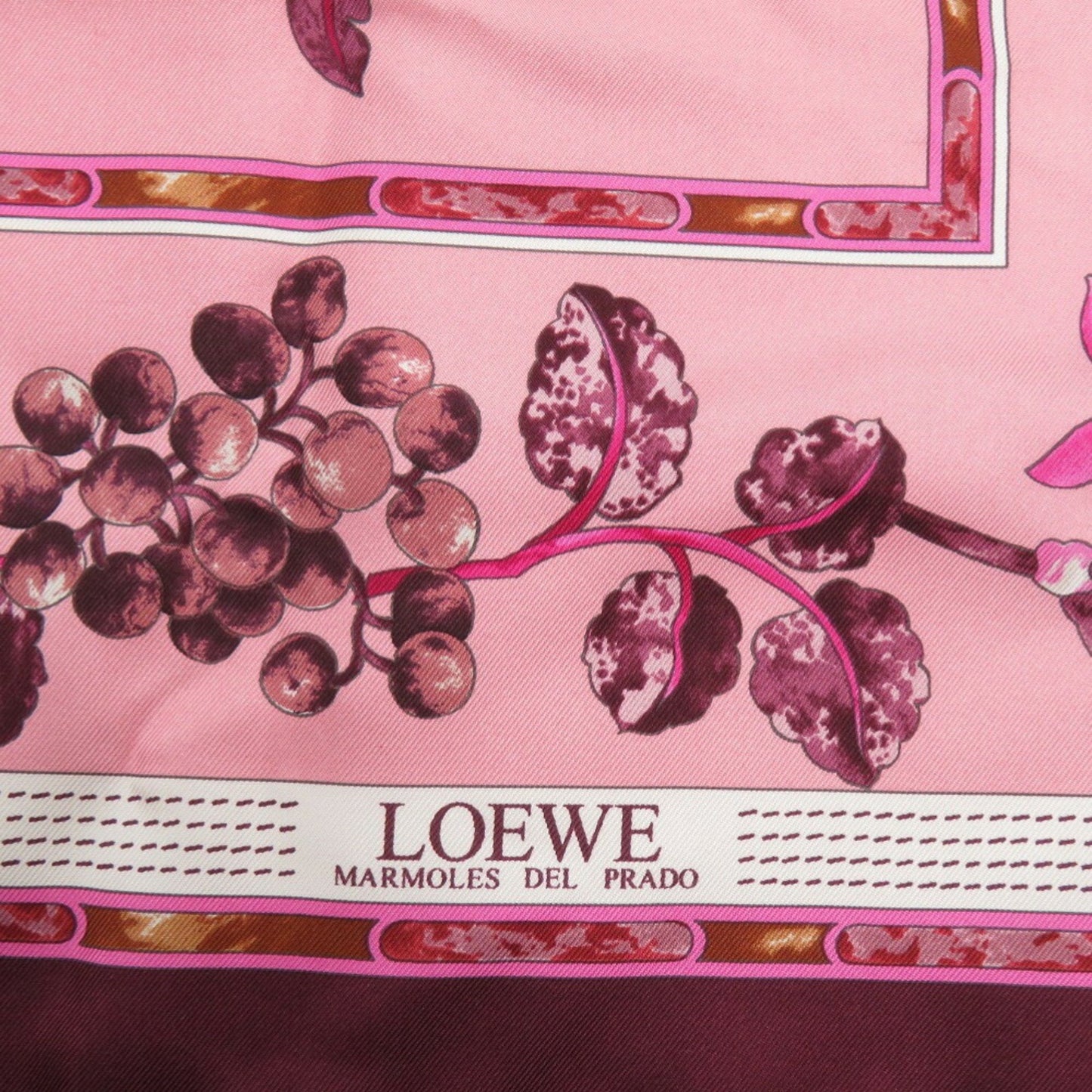 Loewe Silk Multicolor Scarf Muffler 0009Loewe