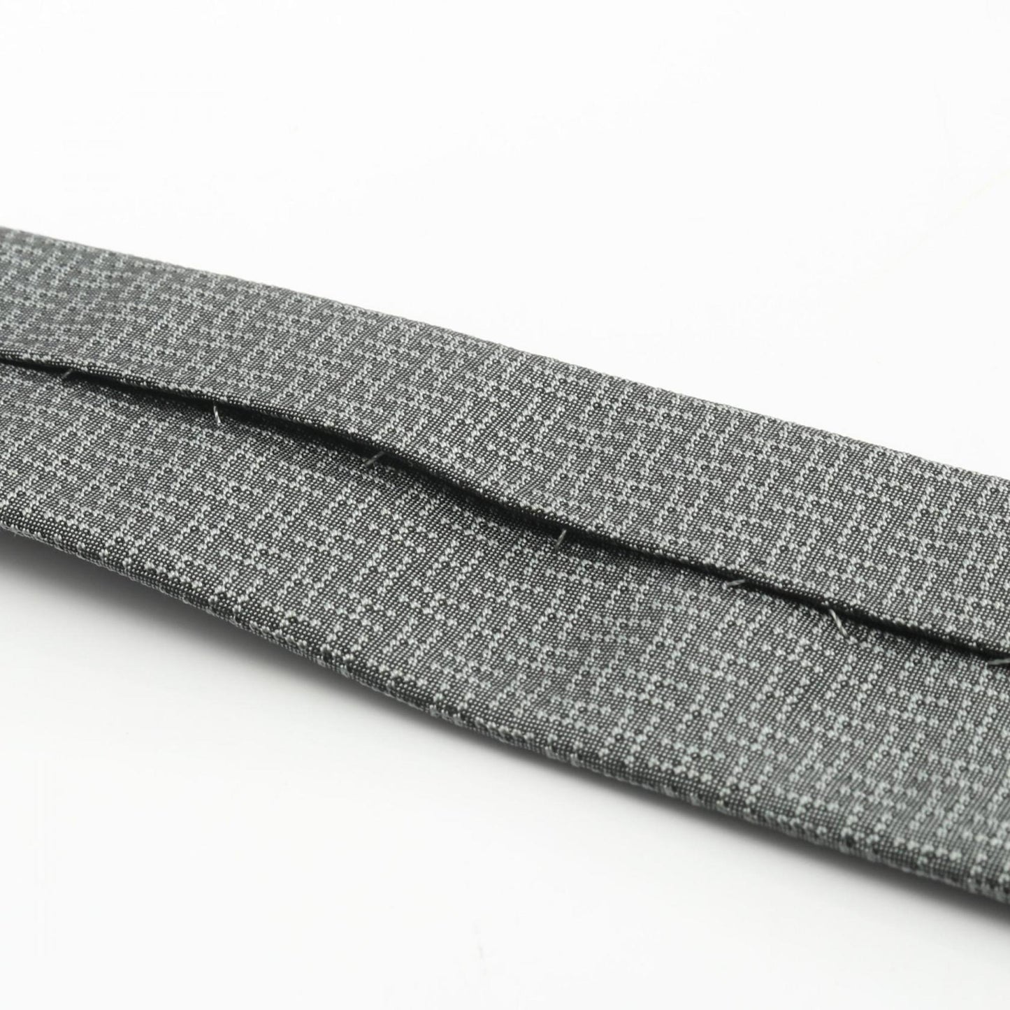 Hermes Herms H-Patterned Silk Tie For Men