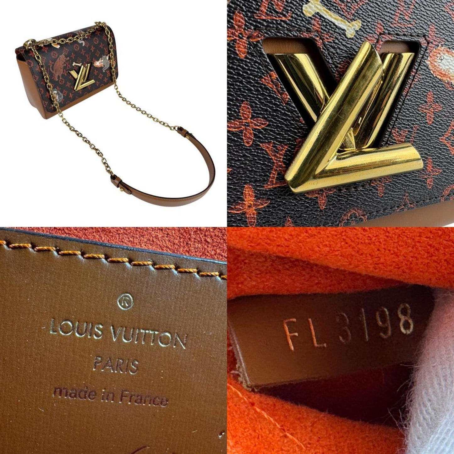 Louis Vuitton Shoulder Bag In Catgram Monogram Canvas